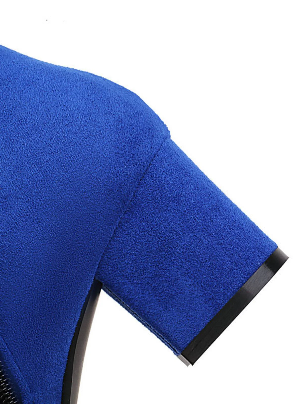 Schwarz RETRO KURZE PLÜSCH-FESTE WARMSTIEFEL - Image 8