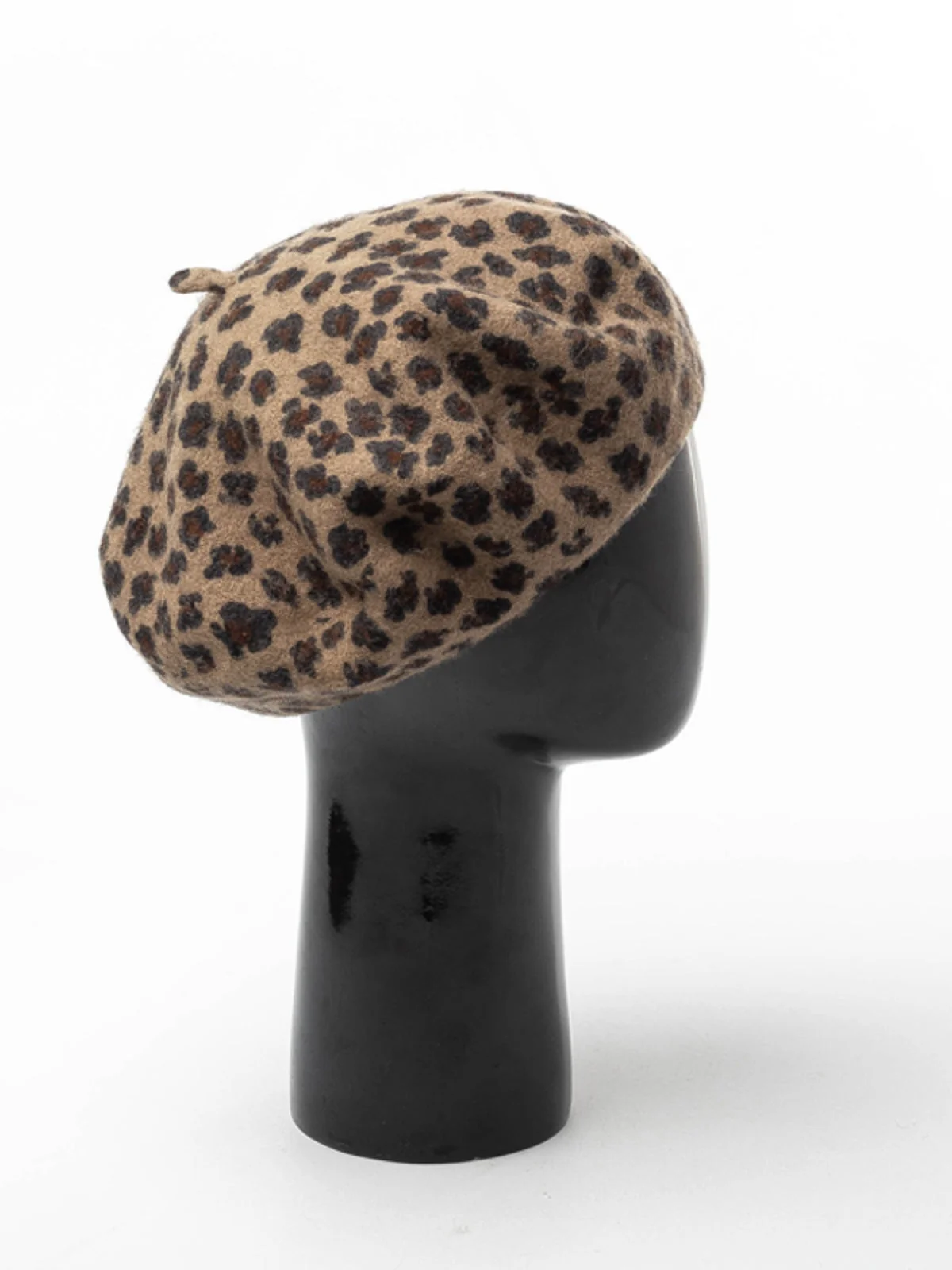 RETRO LEOPARD WOLLE BARETS - Image 10