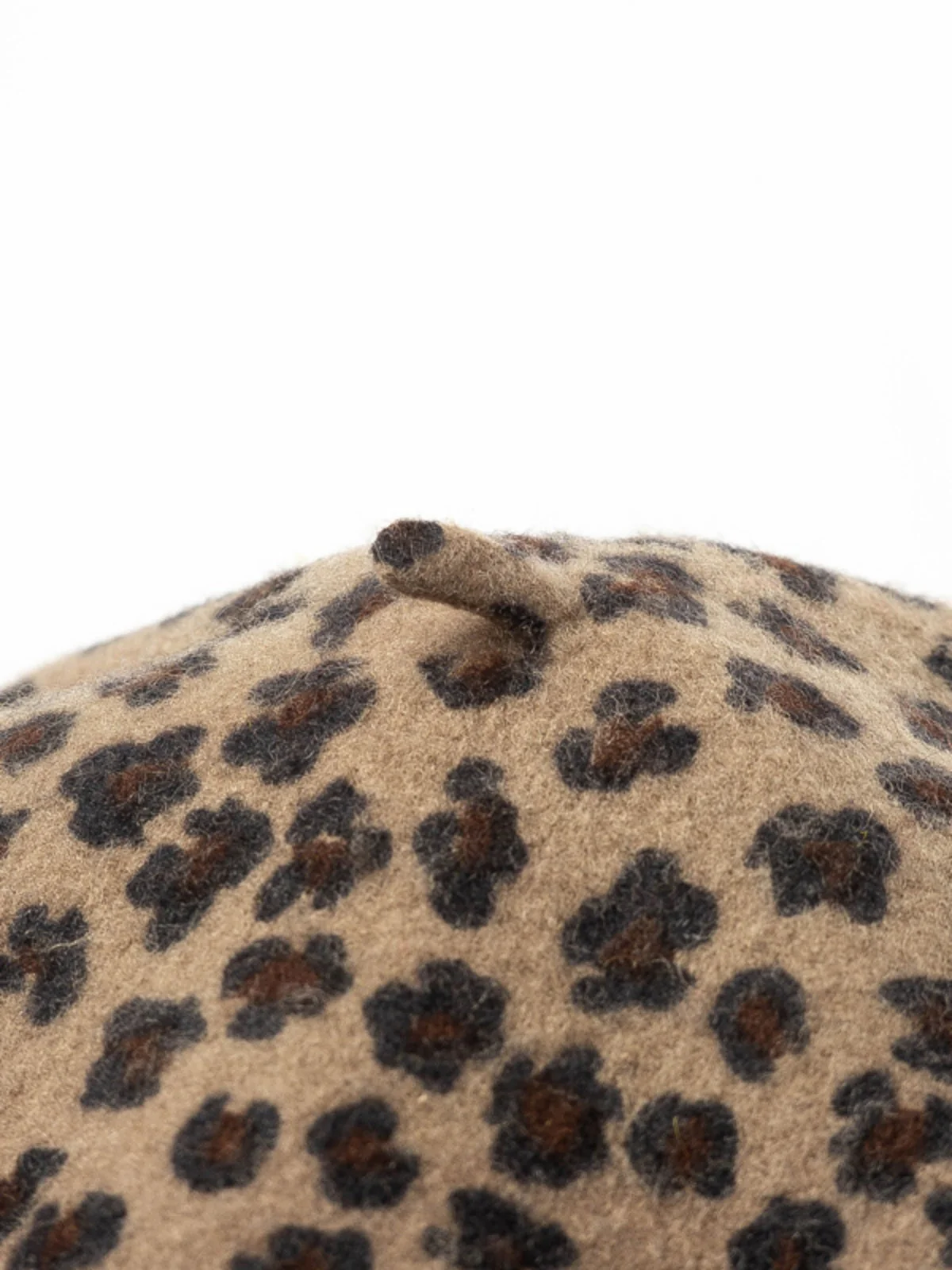 RETRO LEOPARD WOLLE BARETS - Image 5