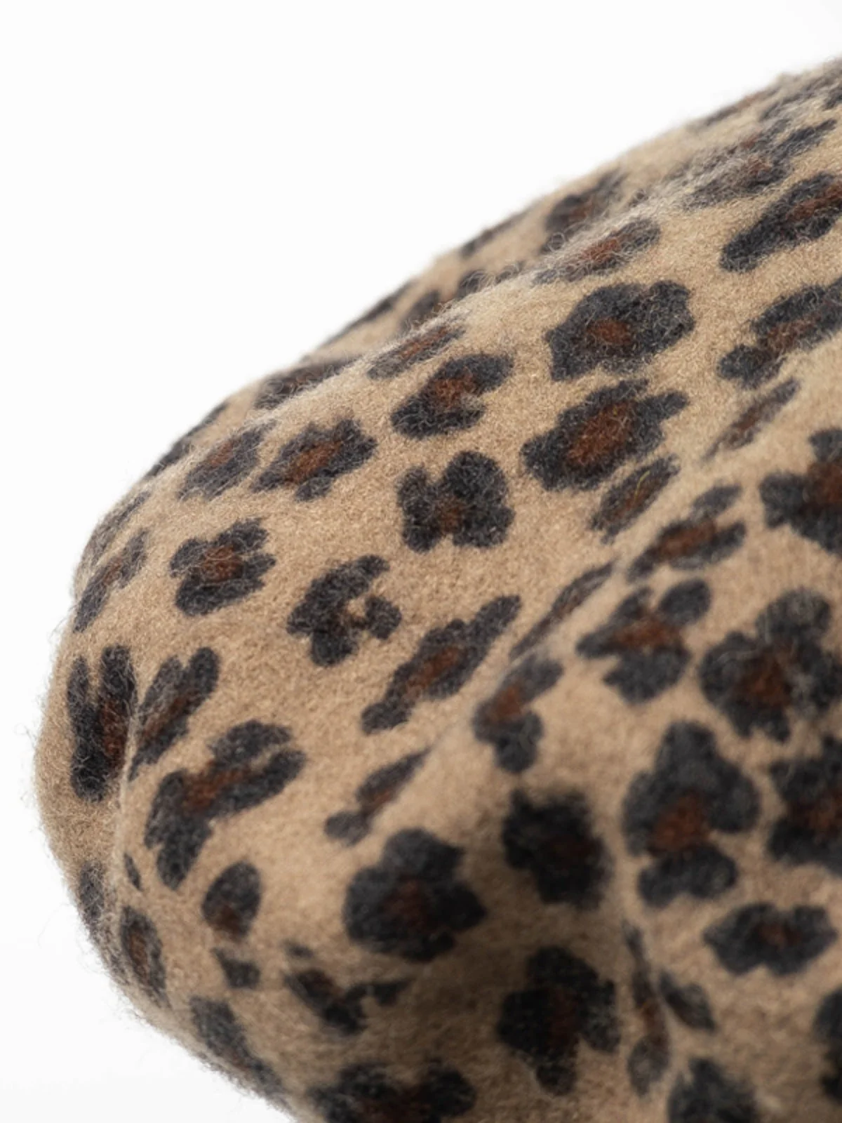 RETRO LEOPARD WOLLE BARETS - Image 6