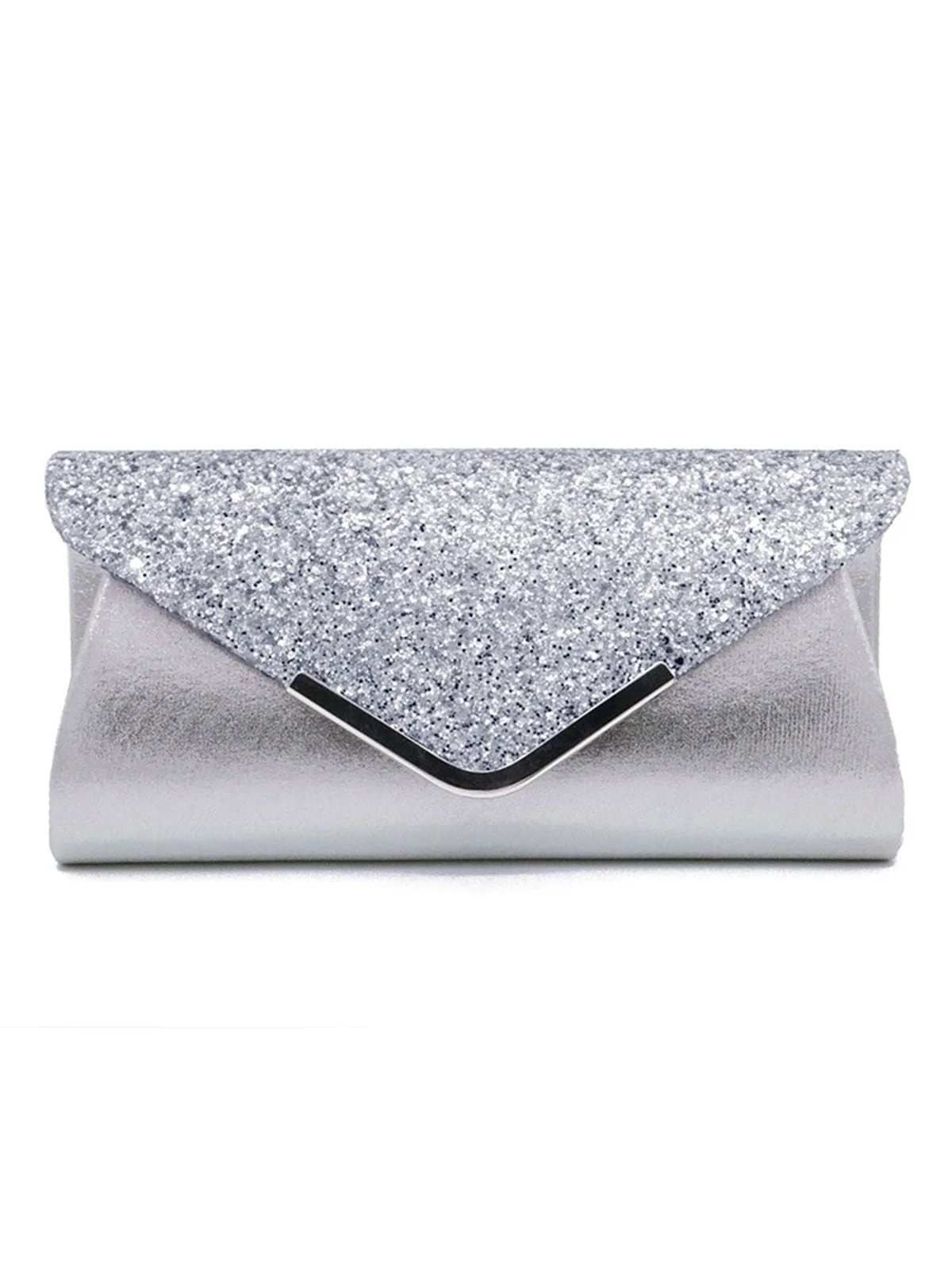 Retro Pailletten Leder Abendtasche - Image 6