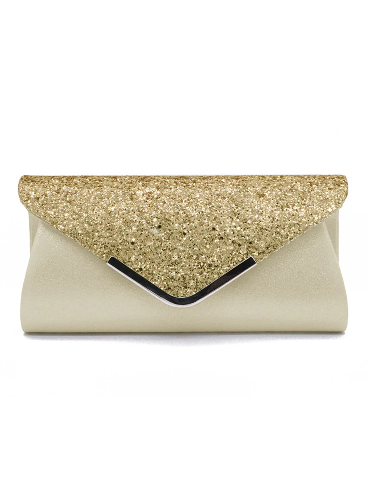Retro Pailletten Leder Abendtasche - Image 7