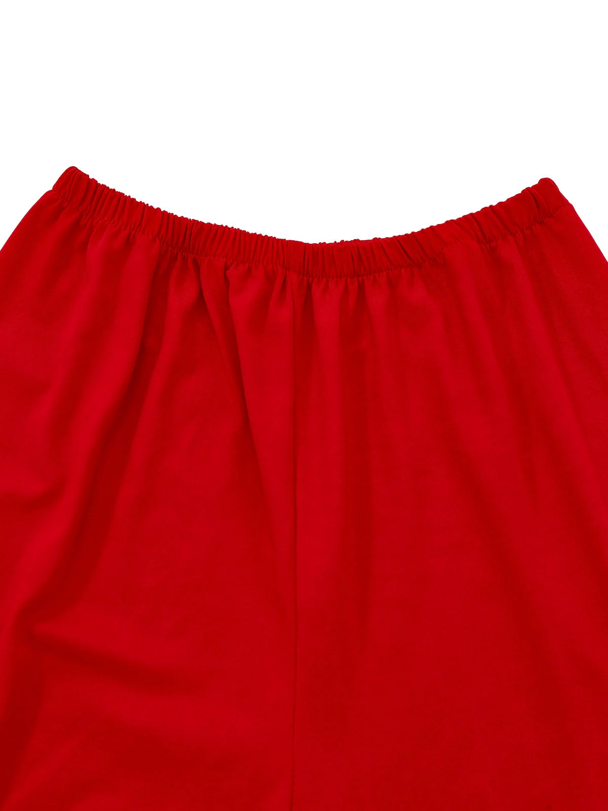 Rosa 1950er Weihnachten Elf Plüsch-Gekantet Kleid Set - Image 10