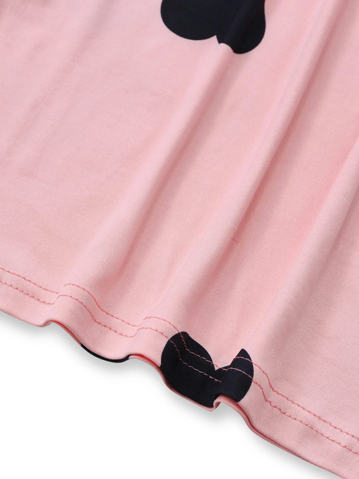 Rosa 1960er Herz Rundhals Enges Kleid - Image 6