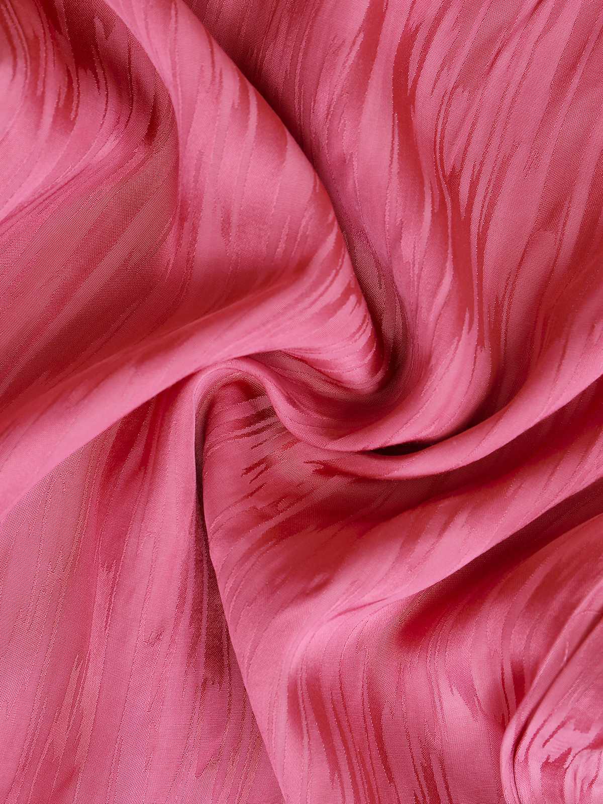 Rosa 1970er Halter Revers Satin Jumpsuit - Image 7