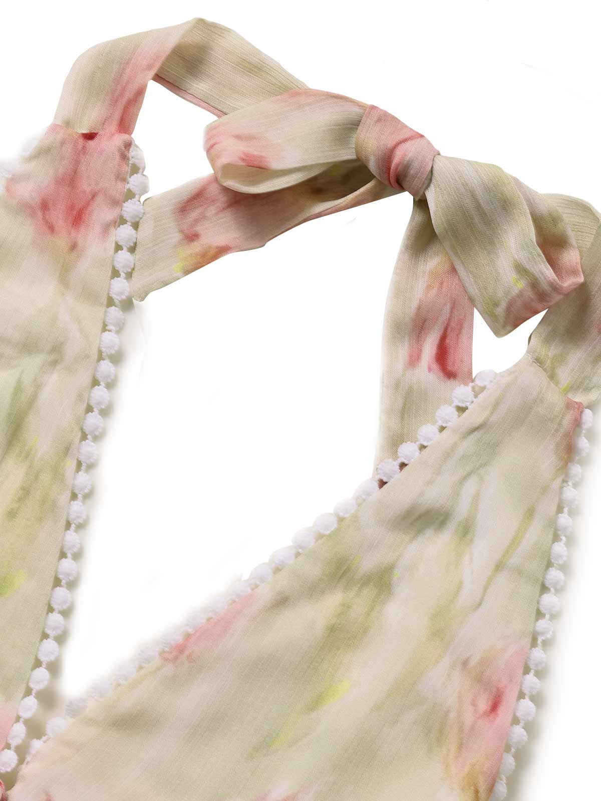 [Vorverkauf] Rosa 40er Romper mit Tulpen und Kordelzug - Image 6