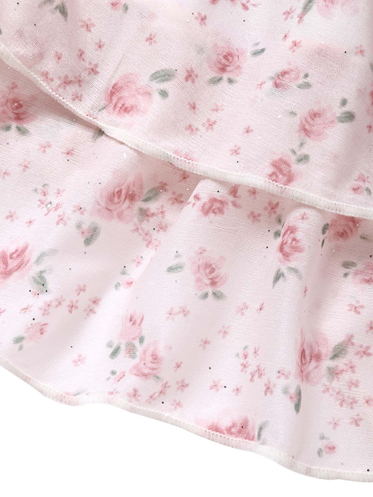 [Vorverkauf] Rosa 50er Bikini-Set mit Ditsy-Blumen und Neckholder - Image 6