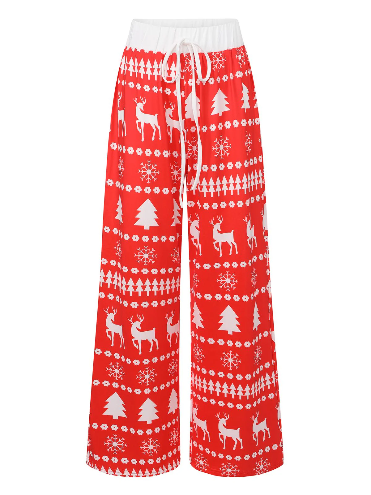 Rot 1930er Weihnachtsbaum Ren Hose - Image 2