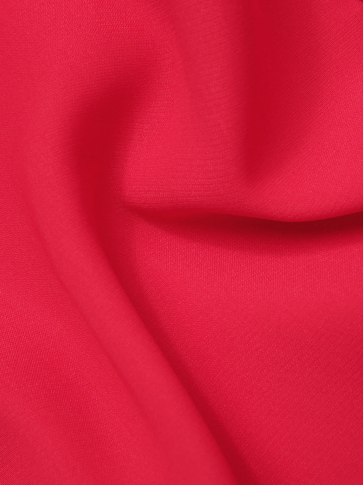 Rot 1940er Solide Revers Button-Down Bluse - Image 7