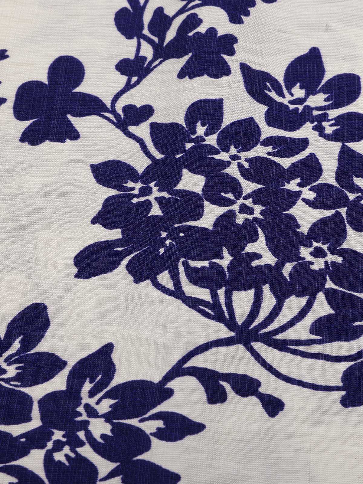 Rot 1950er Blumen Knöpfen Sweetheart-Kragen Kleid - Image 11