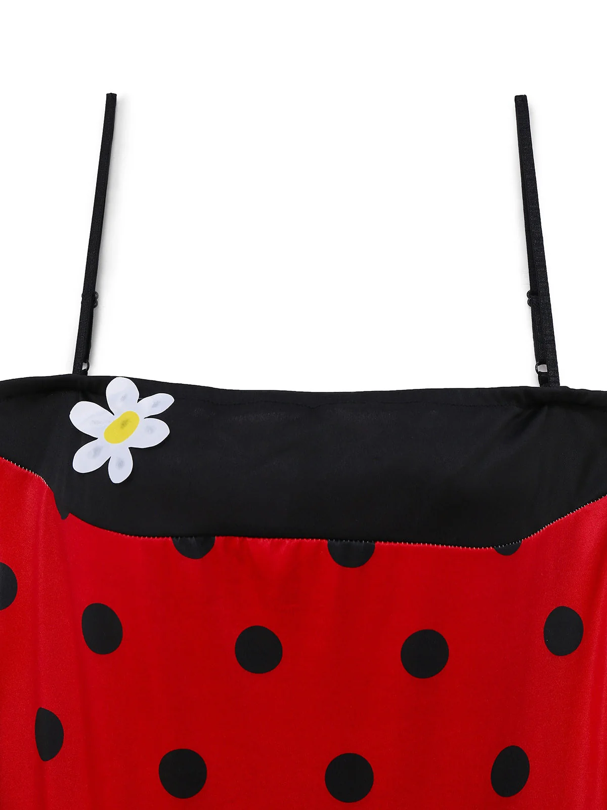 Rot 1960er Miraculous LADYBUG Bubble Cosplay Kostüm Set - Image 5