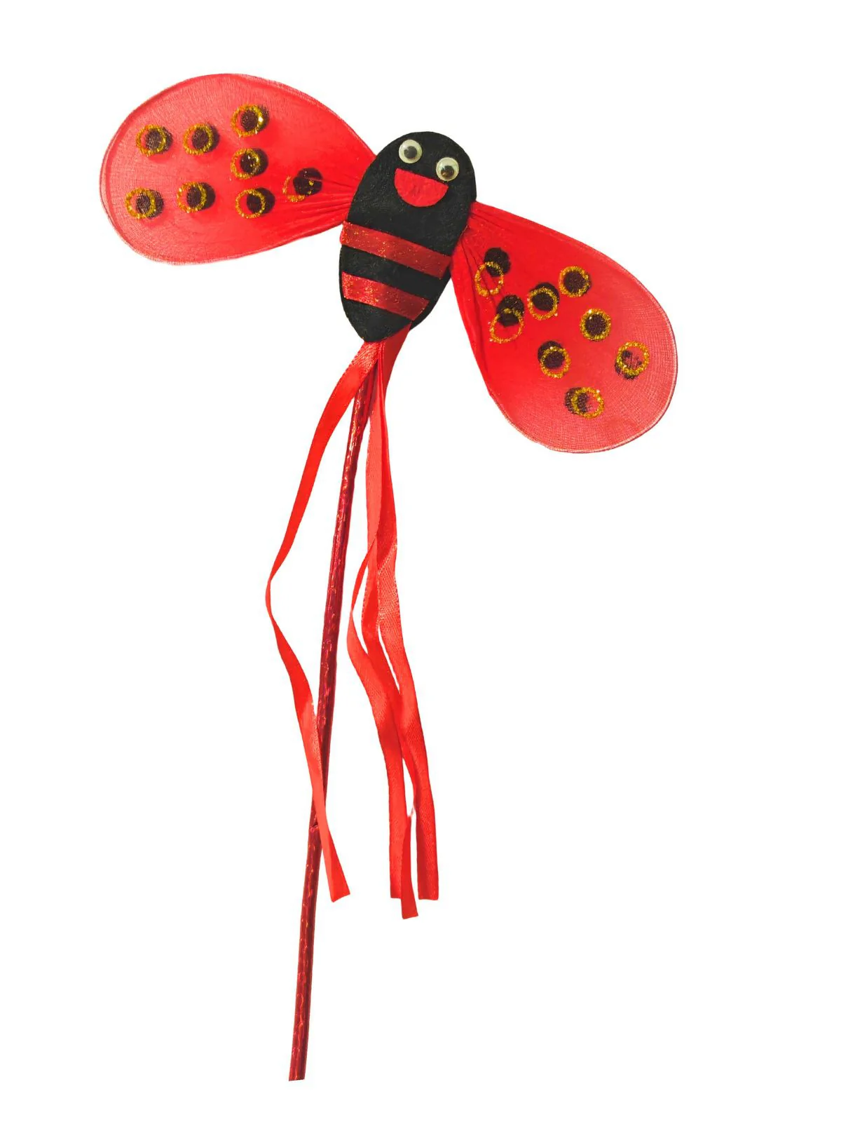 Rot 1960er Miraculous LADYBUG Bubble Cosplay Kostüm Set - Image 9