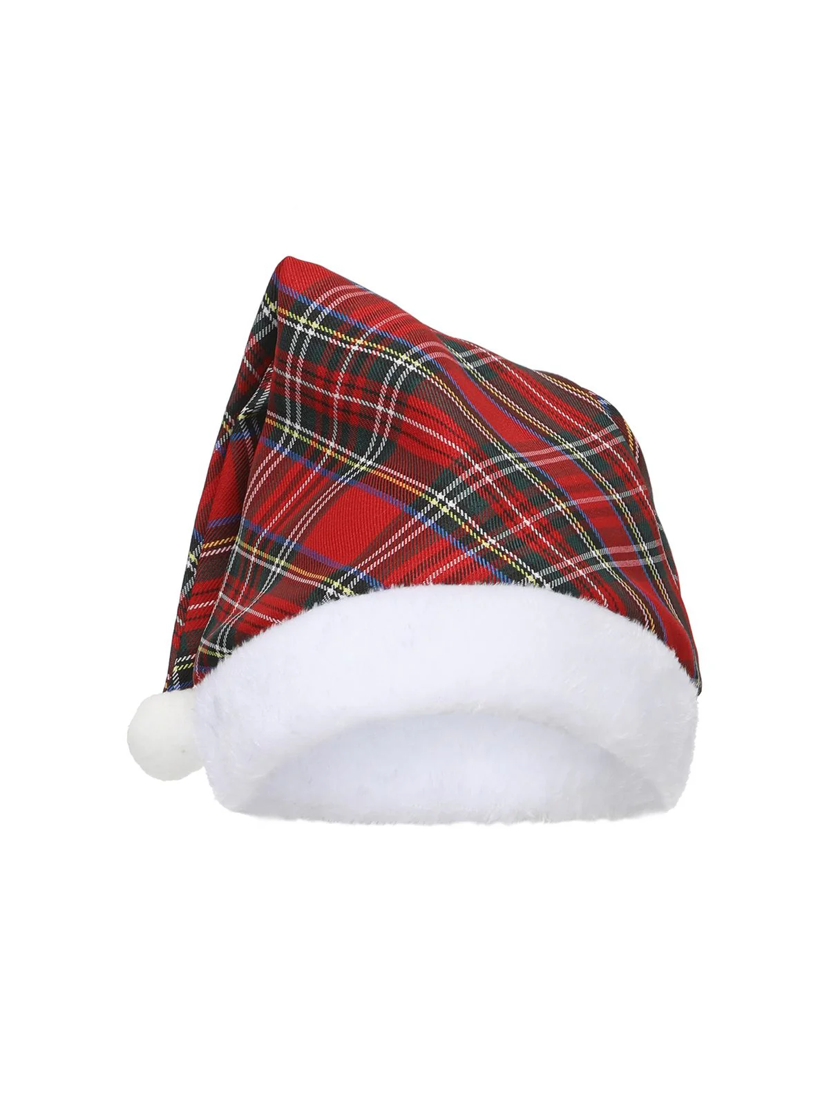 Rot 1960er Schulterfrei Plaid Weihnachten Kleid Set - Image 4