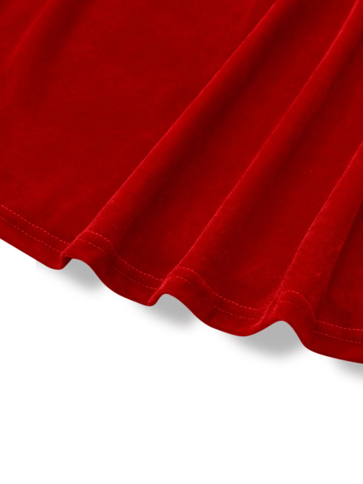 Rot 1980er Erdbeere Tube Mini Kostüm Kleid - Image 6