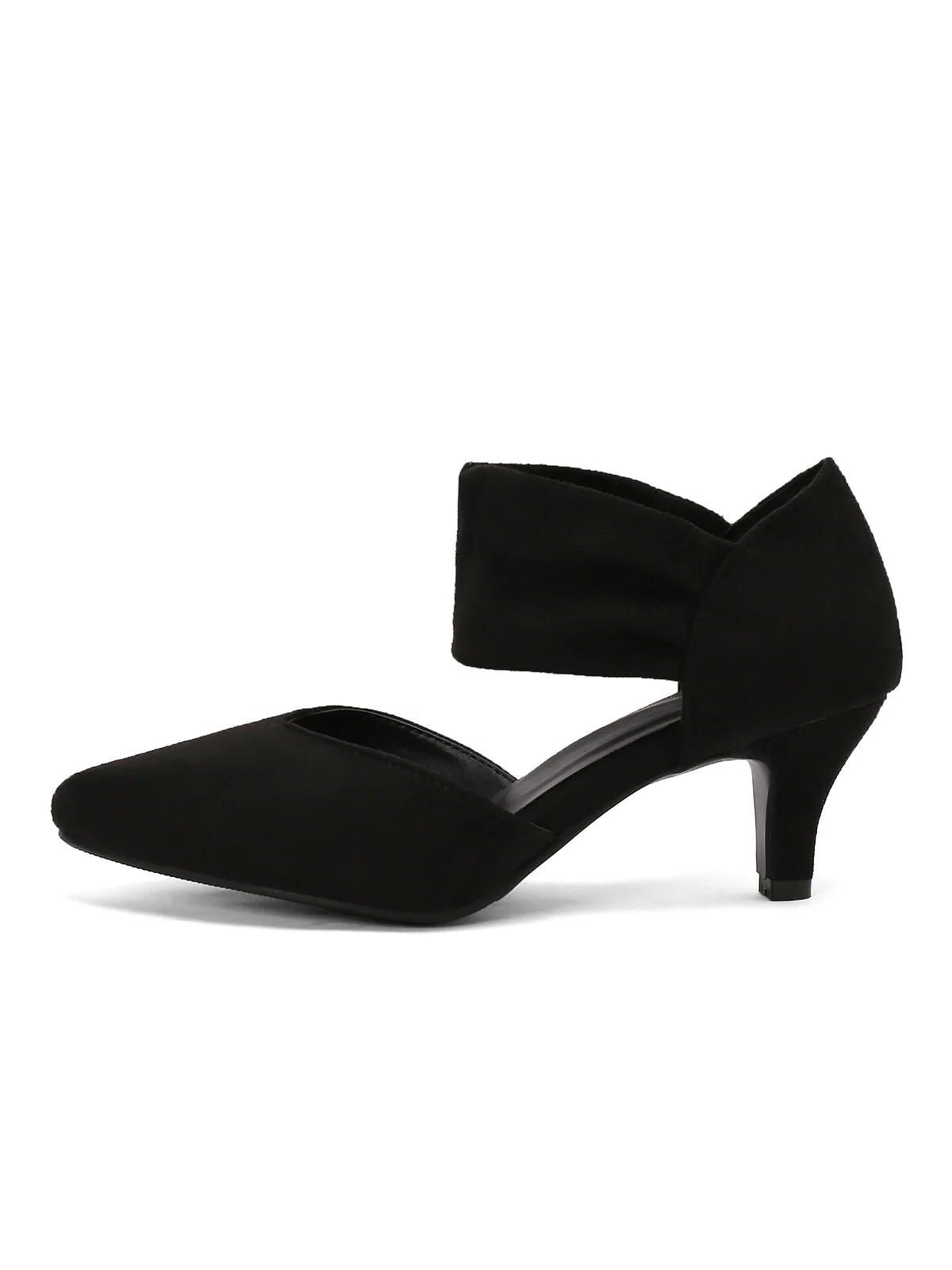 Rot Solide Spitze Wildleder Kitten Heels - Image 9