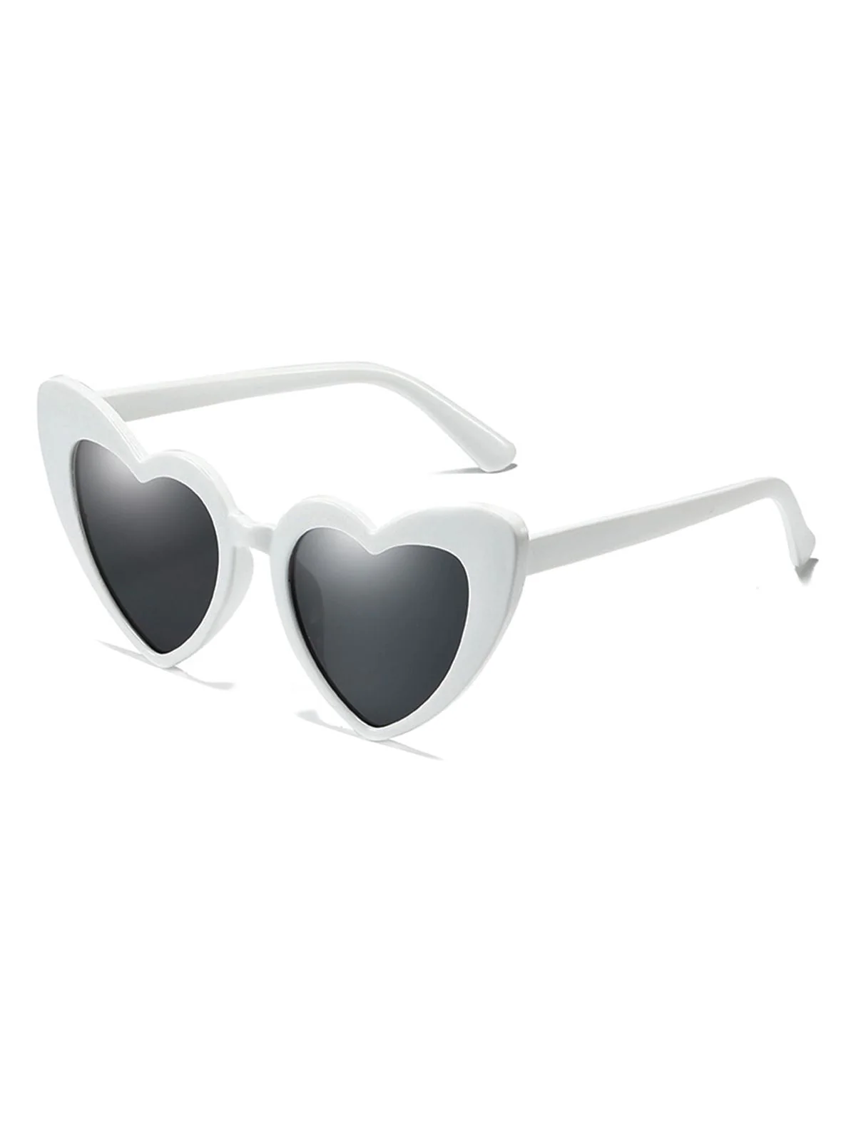 Rot Vintage Legierung Tempel Herz Frame Sonnenbrille - Image 2