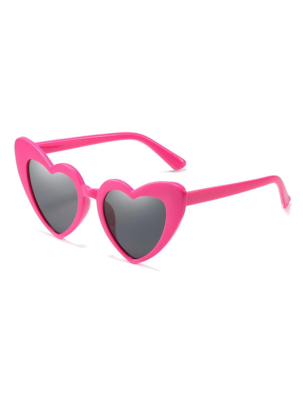 Rot Vintage Legierung Tempel Herz Frame Sonnenbrille - Image 4