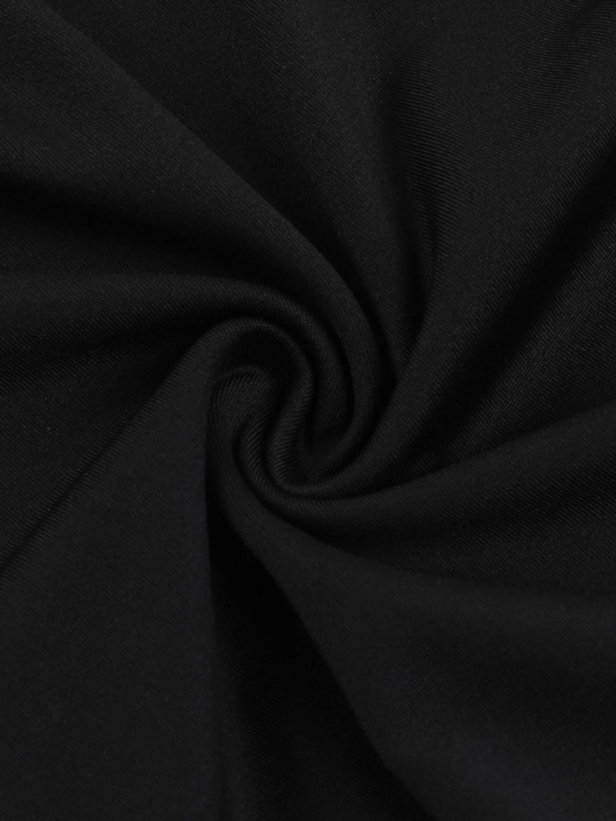 Schwarz 1930er Halter Spitze Schlaghosen Jumpsuit - Image 9