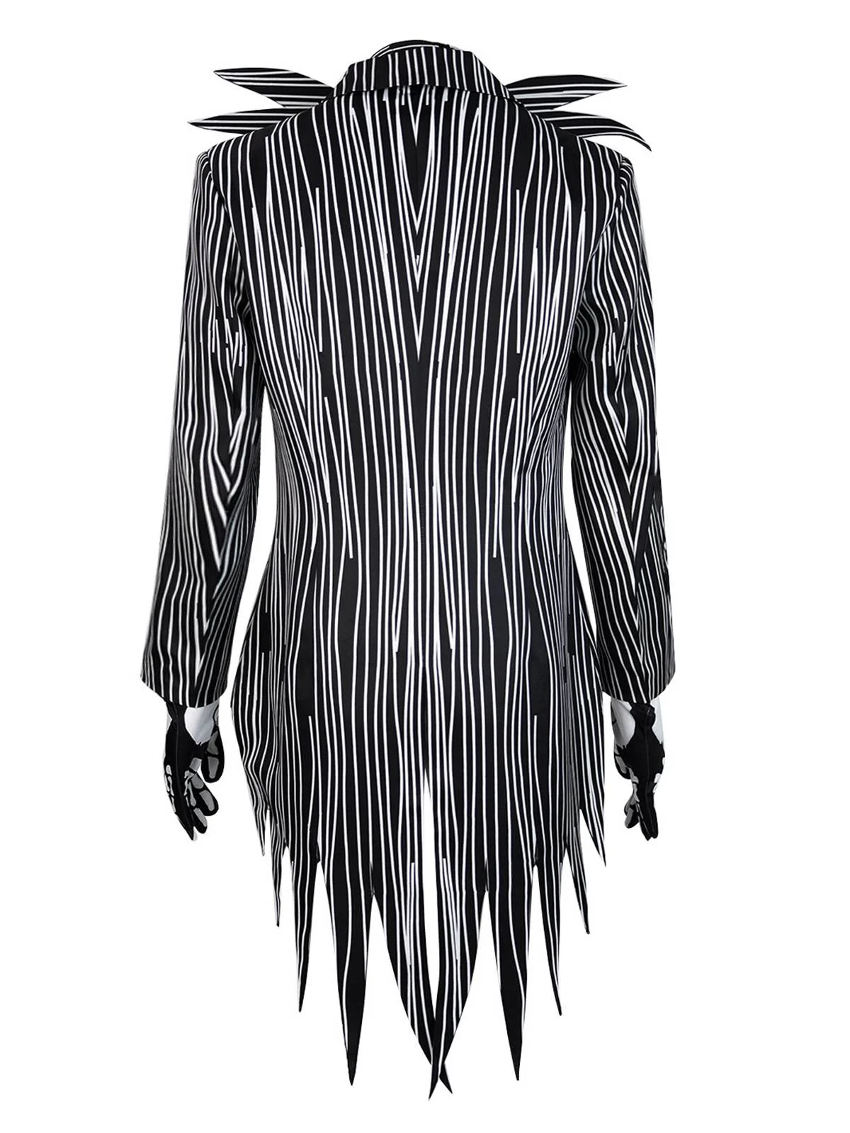 Schwarz 1940er Jack Skellington Kostümanzug - Image 2
