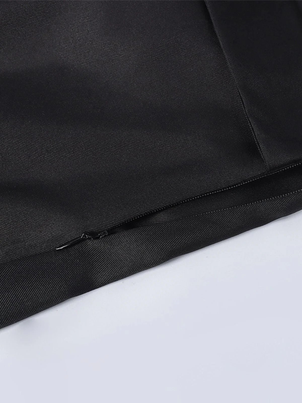 Schwarz 1940er Nonnen-Stil Kreuz Halskette Kleid - Image 11