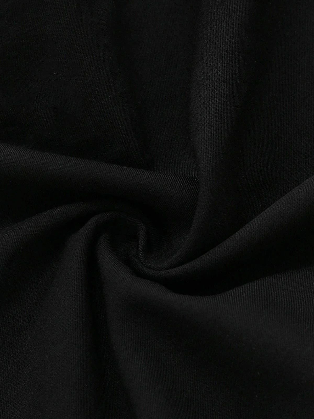 Schwarz 1950er Farbblock Ärmellos Weitbeinig Jumpsuit - Image 7