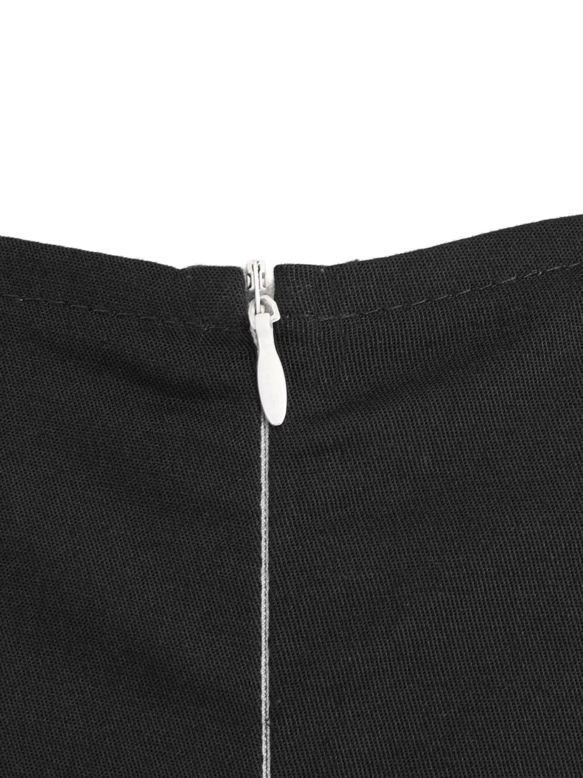 Grün 1950ER HOHE TAILLE V-AUSSCHNITT SWING KLEID - Image 23