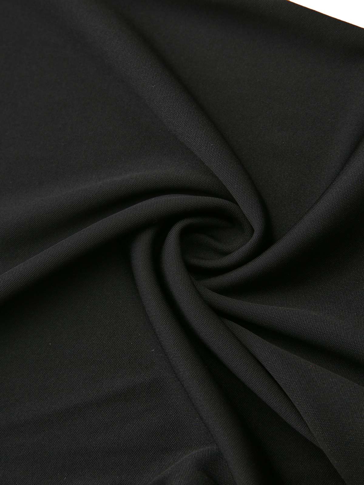 Schwarz 1950er Perlen Perlenbesatz Bogen Gürtel Jumpsuit - Image 6