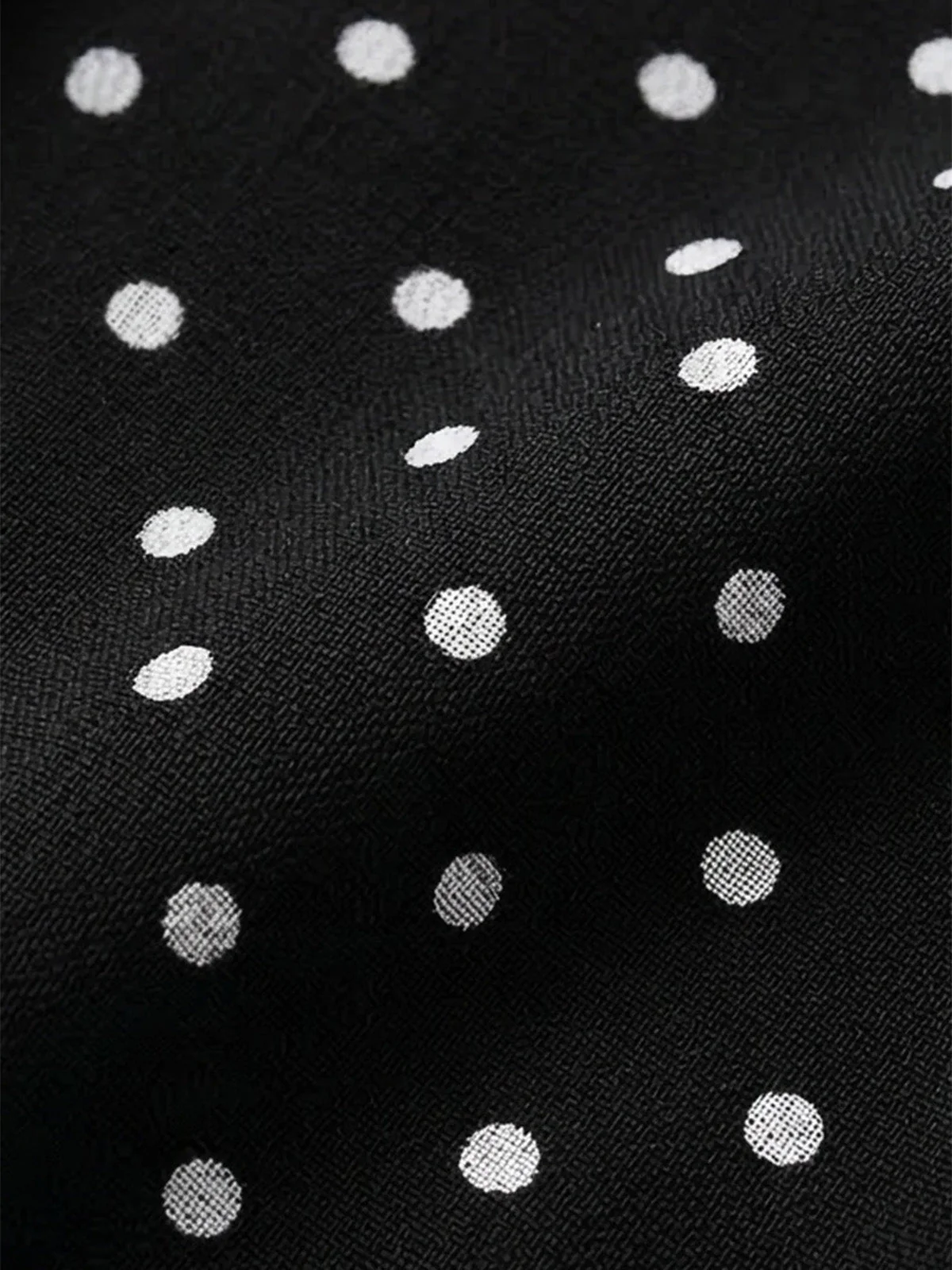 Schwarz 1950er Polka Dot Halter Rückenfrei Badekleid - Image 9