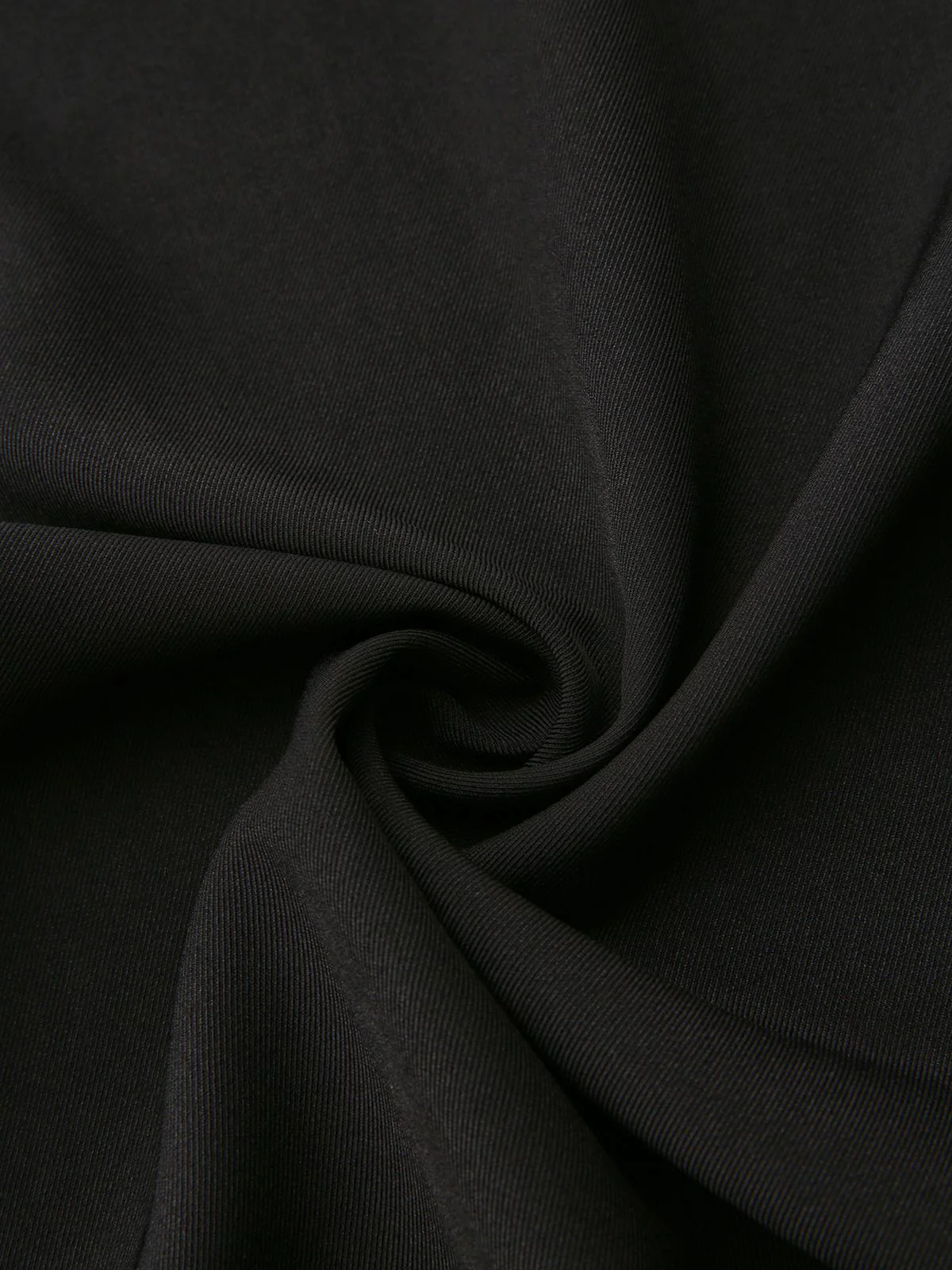 Schwarz 1950er Streifen Revers Kunst Zweiteilig Blazer - Image 6