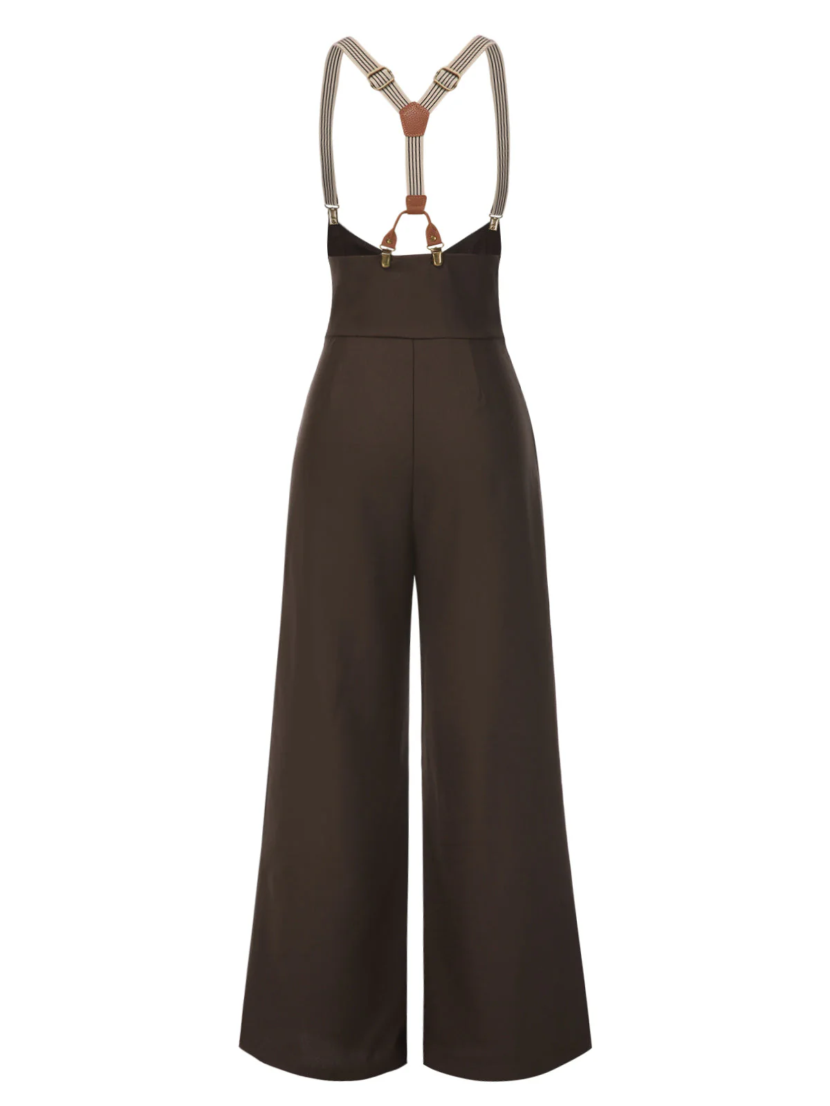 Schwarz 1950er Taste Latzhose - Image 7