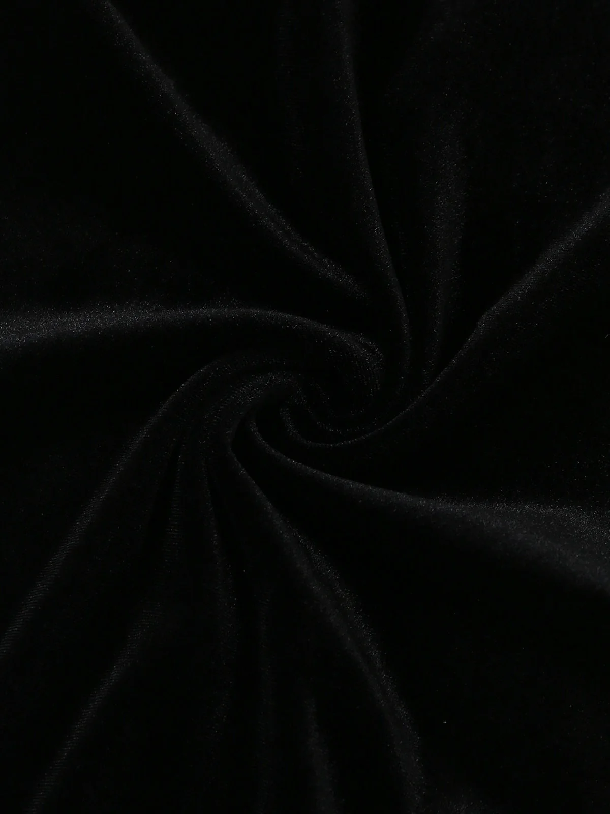 Schwarz 1950er Trägerlos Samt Strassstein Patchwork Jumpsuit - Image 6