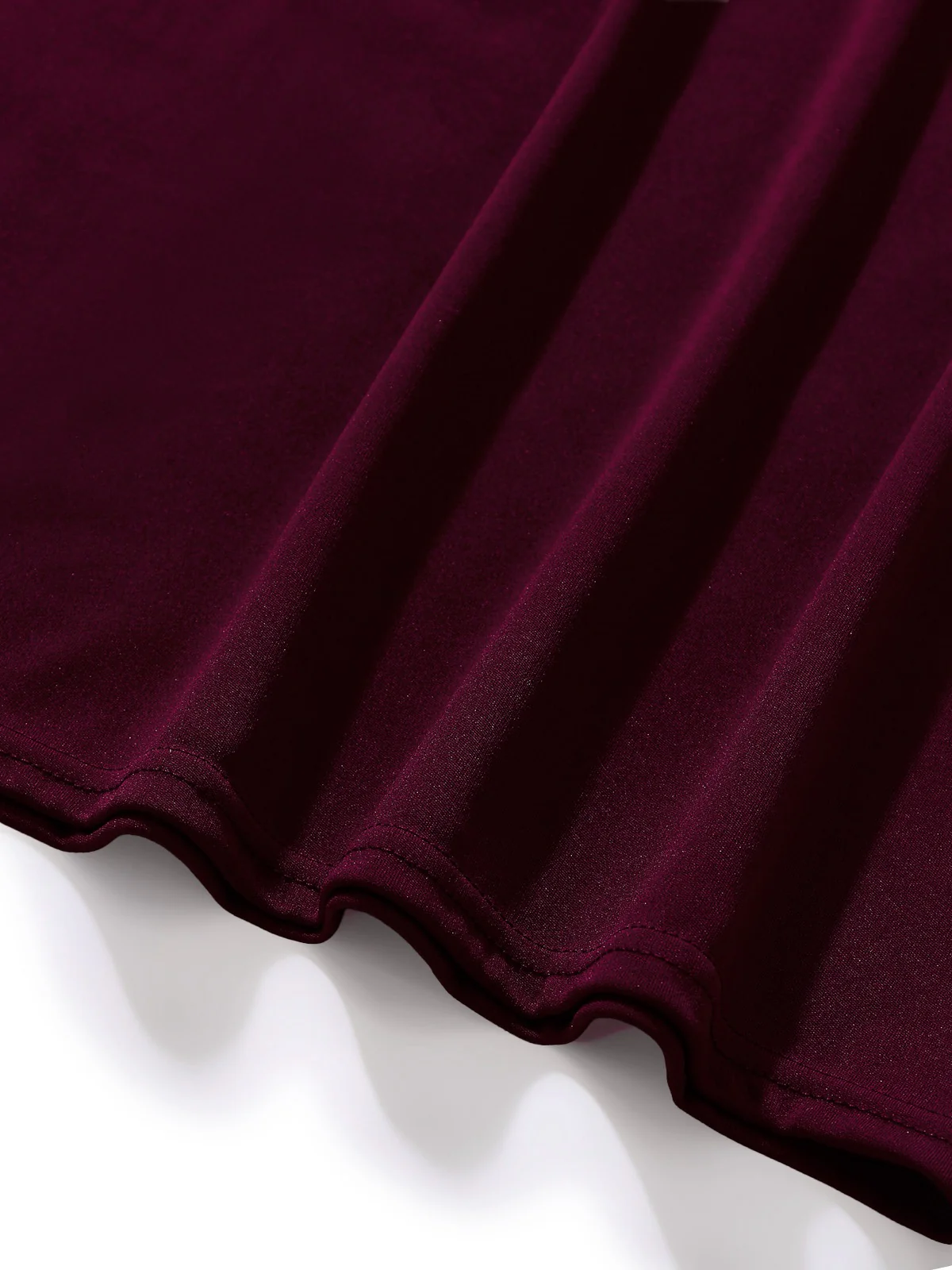 Schwarz 1960er Solide Glitzer V-Ausschnitt Netz Körperbetont Kleid - Image 8