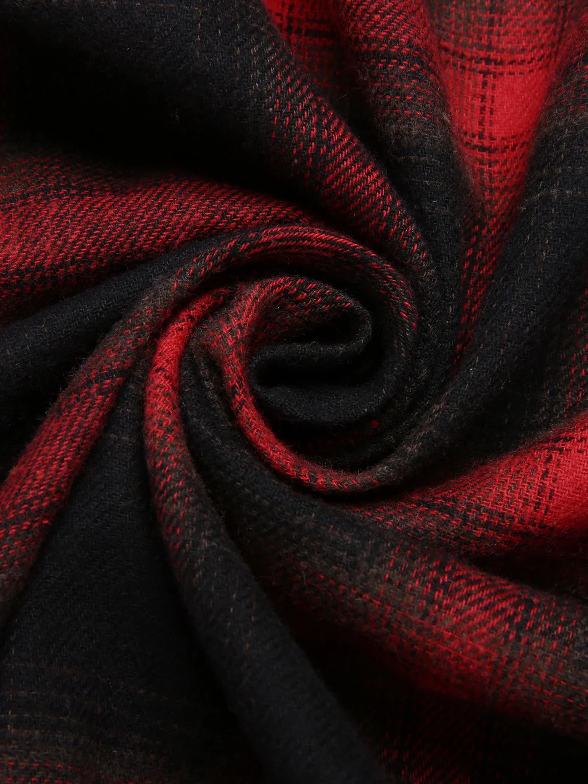 Schwarz 1970er Gingham Plaid Schaukelkragen Kleid - Image 6