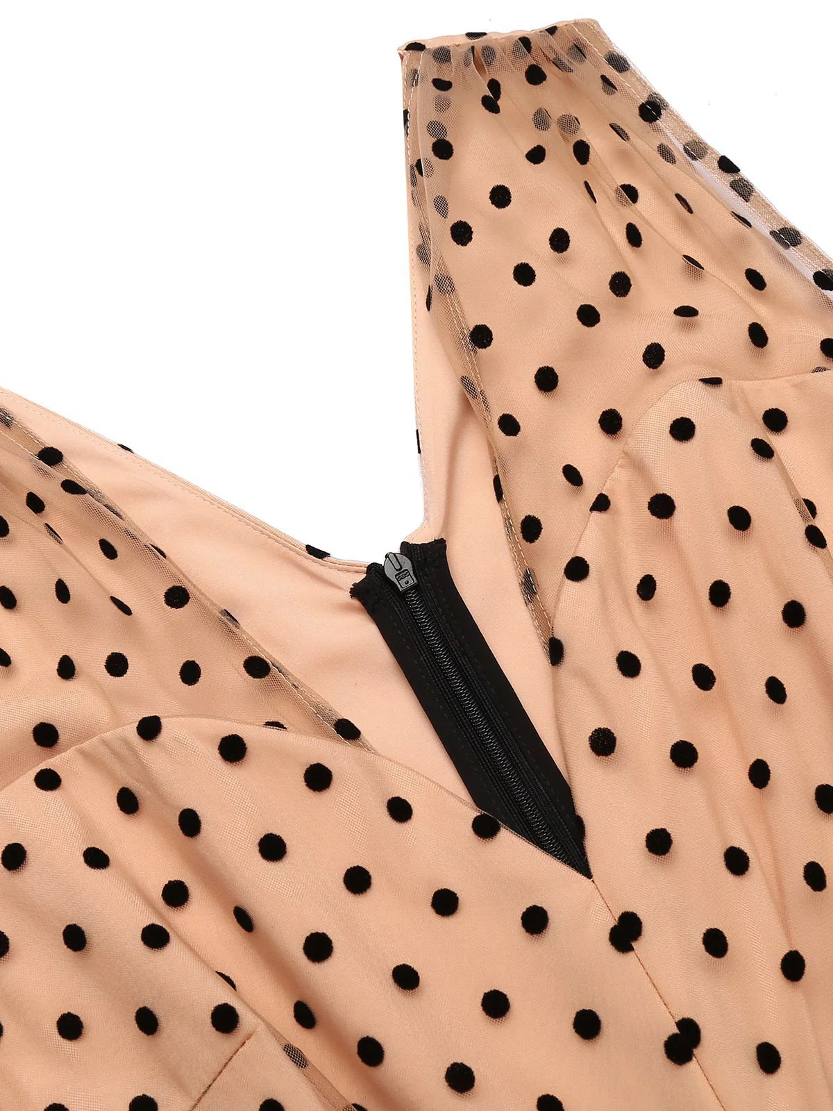 SCHWARZ POLKA DOT PATCHWORK JUMPSUIT - Image 10