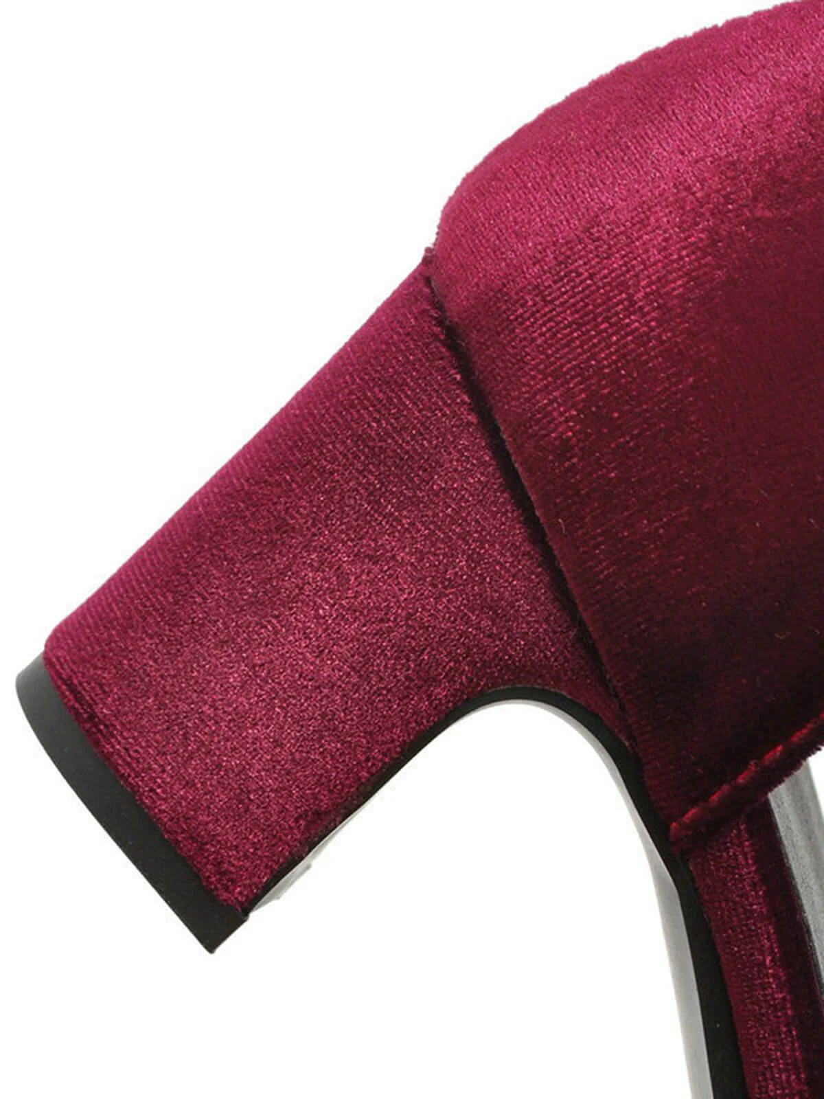 Schwarz Retro T-Gurt Mary Jane Hoher Absatz Schuhe - Image 12