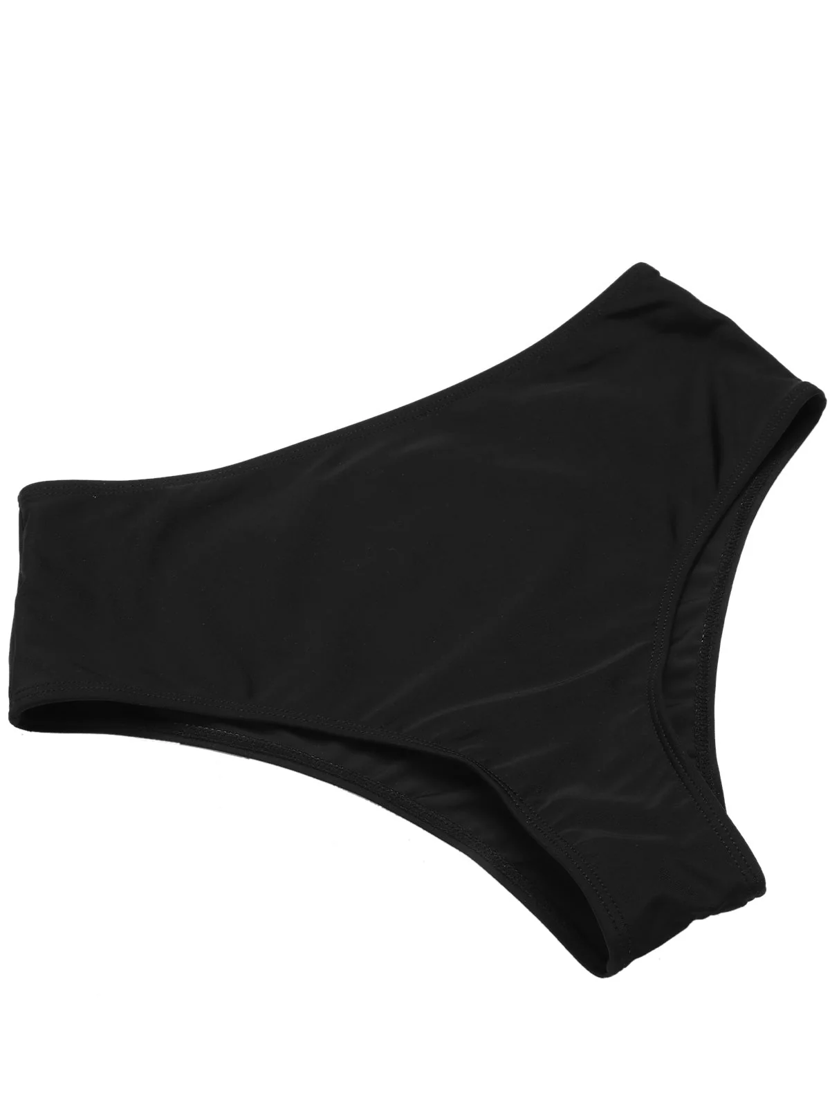 Schwarz & Weiß 1960er Solide Kontrasteinfassung Badeanzug - Image 7