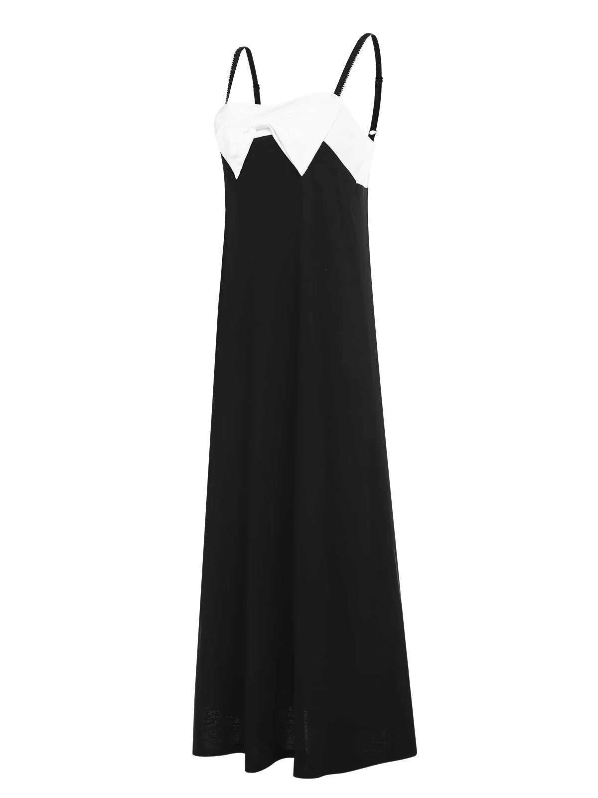 Schwarz & Weiß 1930er Schleife Träger Nachtwäsche - Image 6