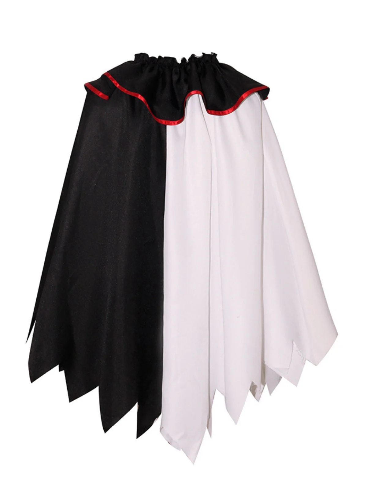 Schwarz & Weiß 1950er Halloween Horror Clown Cosplay Cape - Image 5