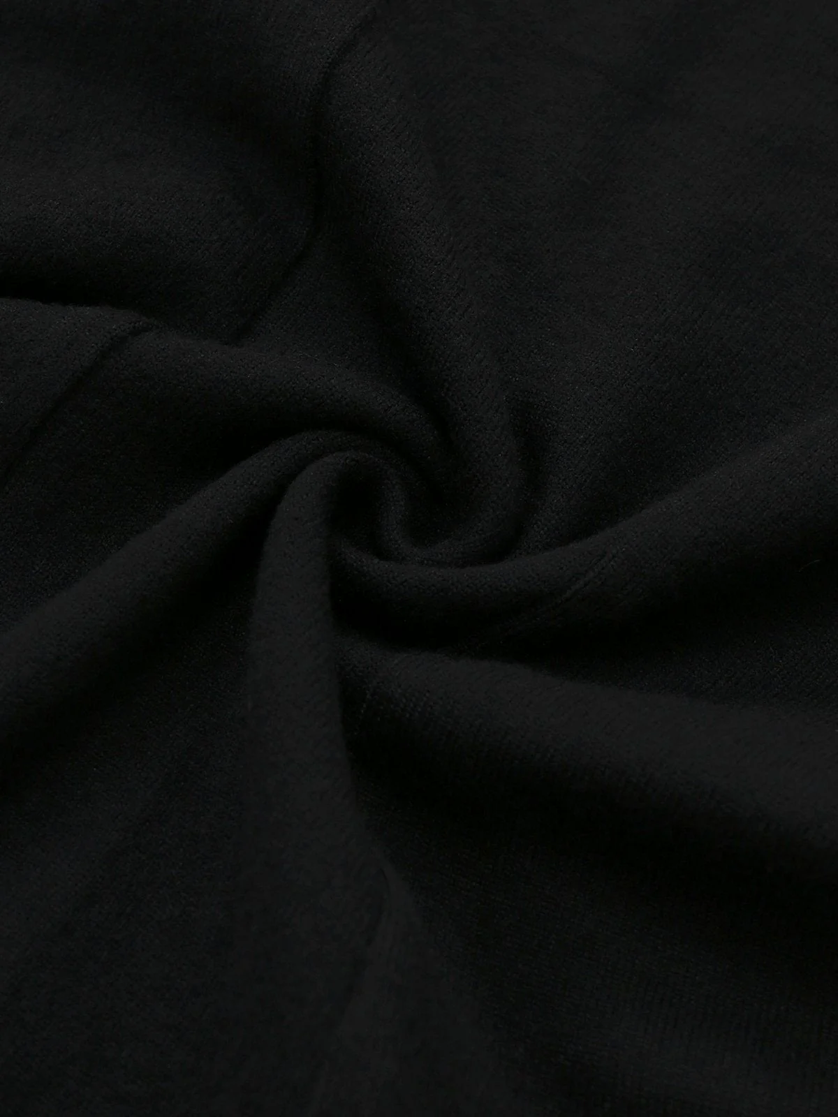 Schwarz & Weiß 1960er Farbblock Plissiertes Revers Kleid - Image 7