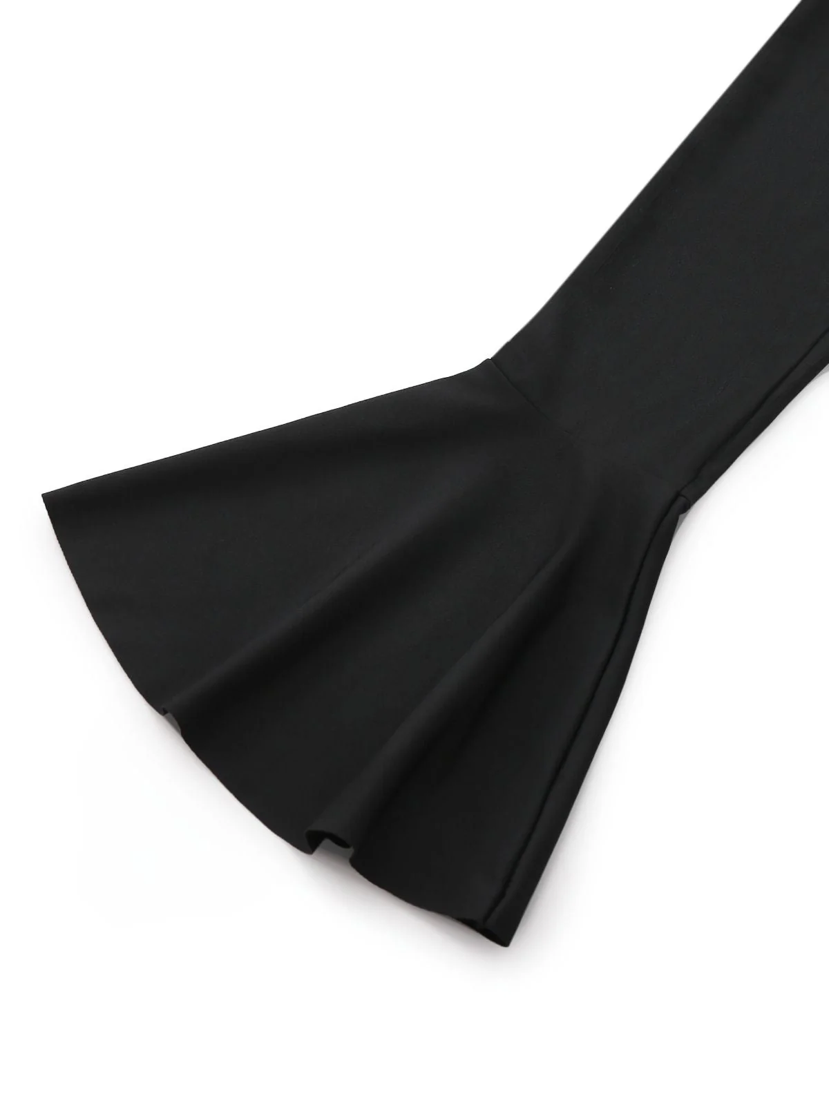 Schwarz & Weiß 1960er Rüschen Peplum Kleid - Image 5