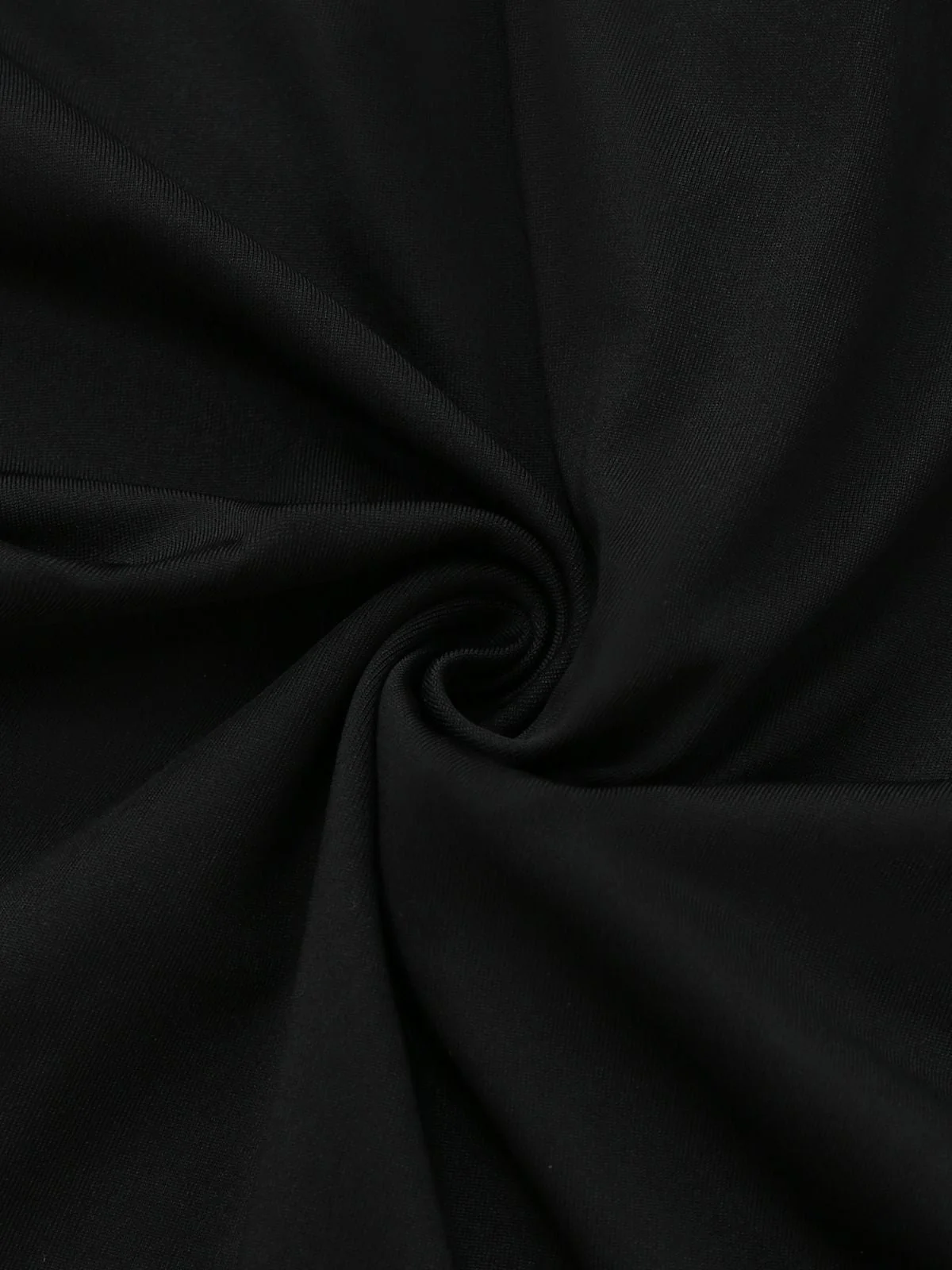 Schwarz & Weiß 1960er Rüschen Peplum Kleid - Image 6