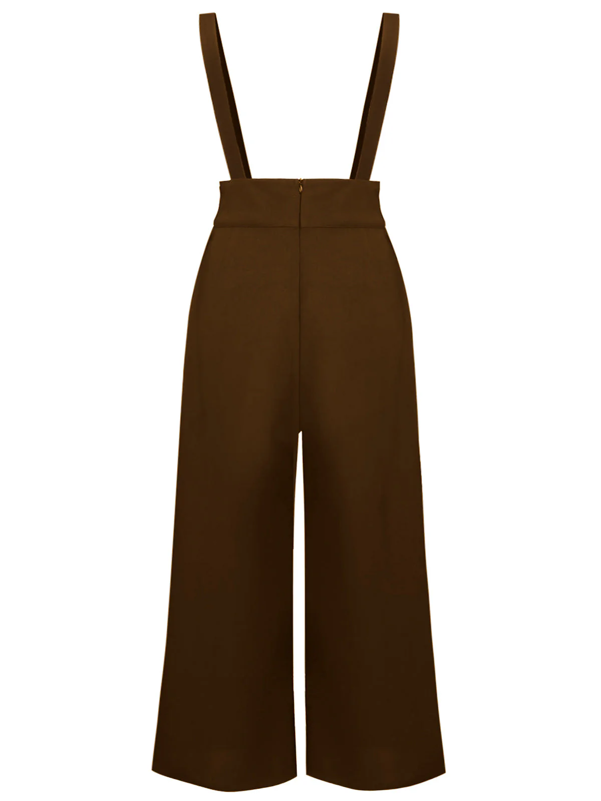Grün Hose Mit Weitem Bein Und Hoher Taille - Image 13
