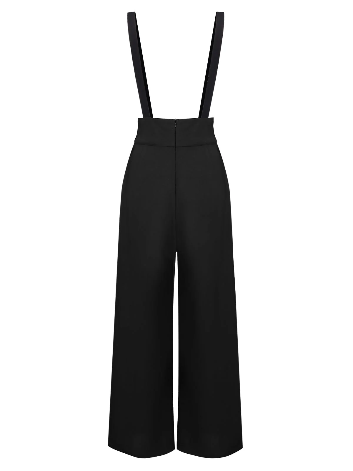 Grün Hose Mit Weitem Bein Und Hoher Taille - Image 7