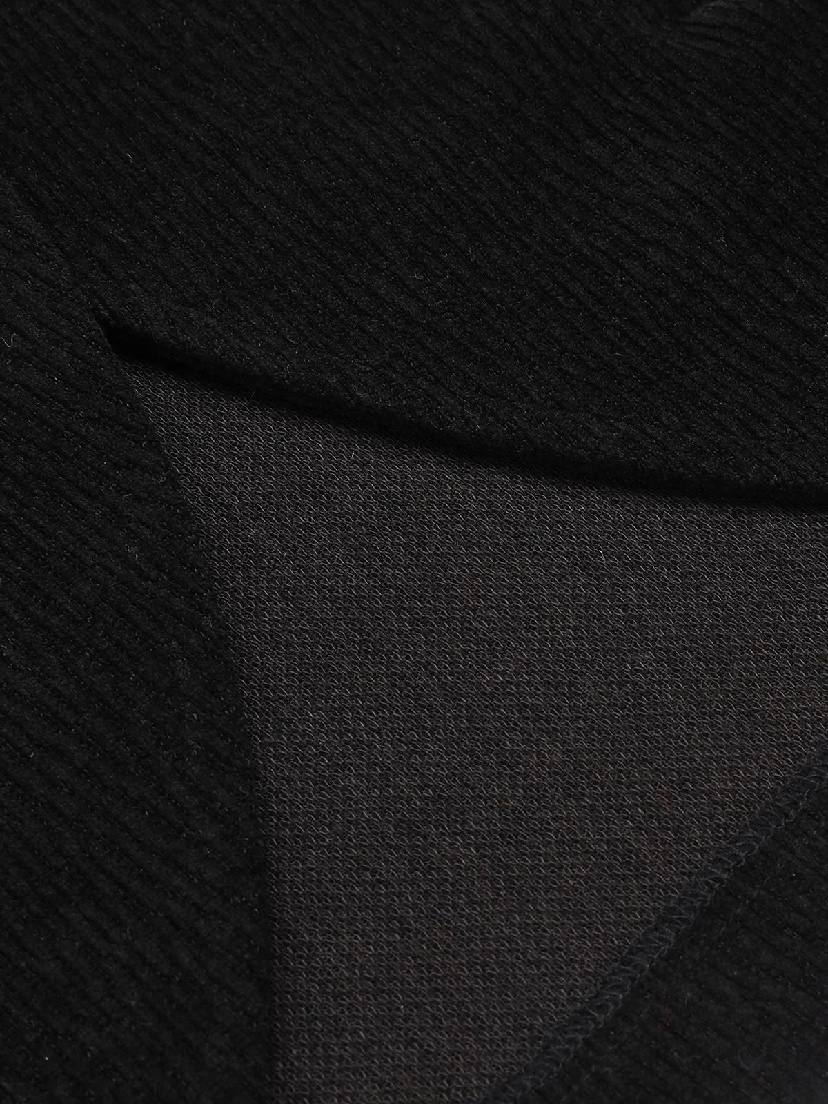 SCHWARZE STRICKJACKE AUS STRICKSTRICK - Image 6