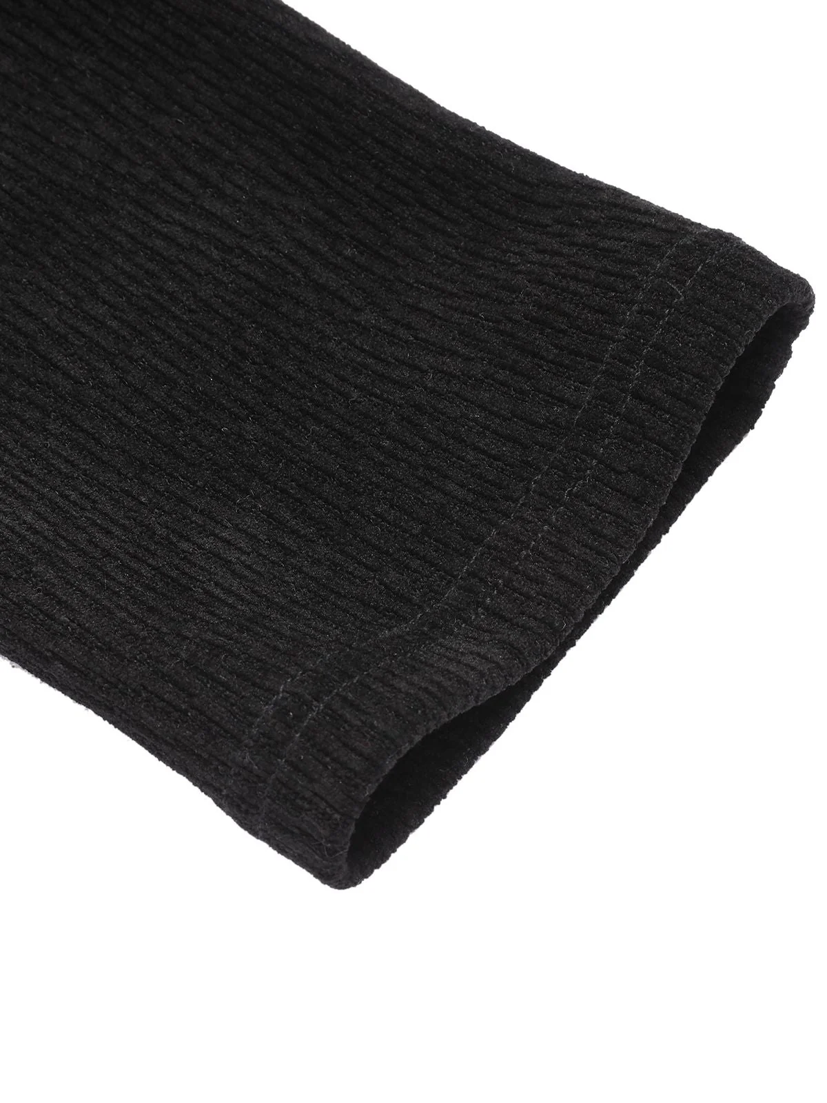 SCHWARZE STRICKJACKE AUS STRICKSTRICK - Image 7