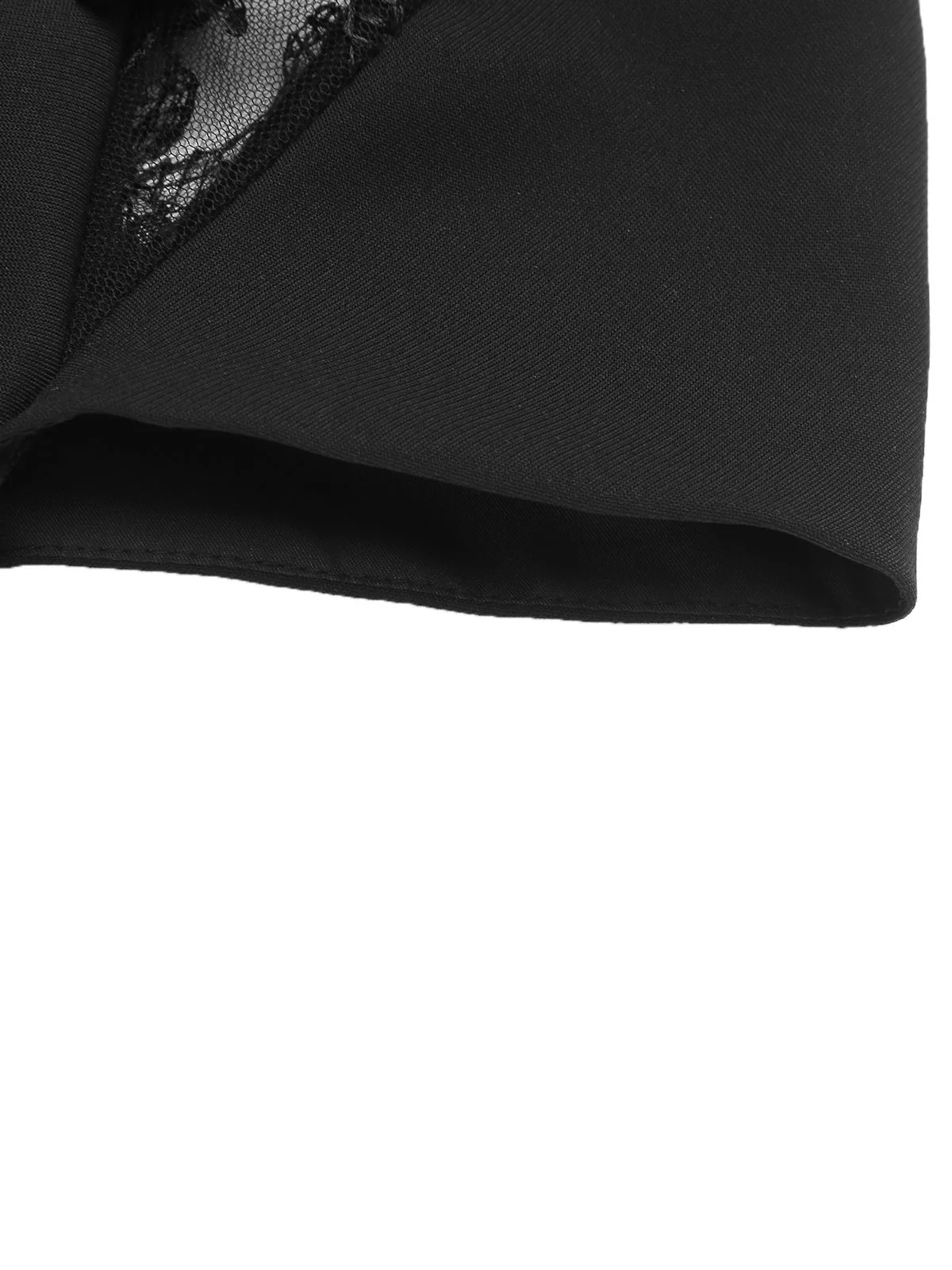 [Vorverkauf] Schwarz 1960er Schmetterling Rückenfrei Bleistift Kleid - Image 15