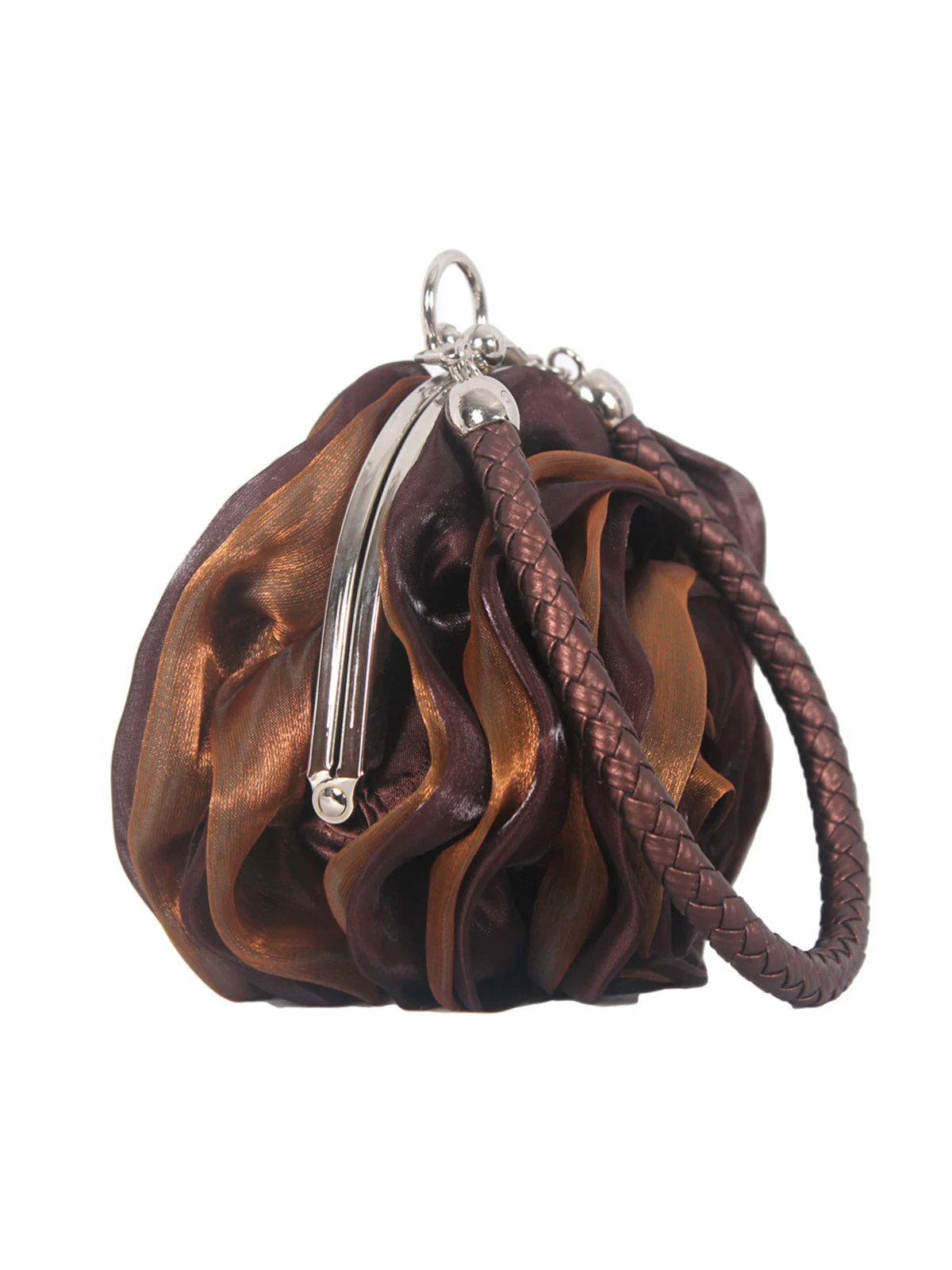 Seide 3D-Blumen Vintage Handtasche - Image 7