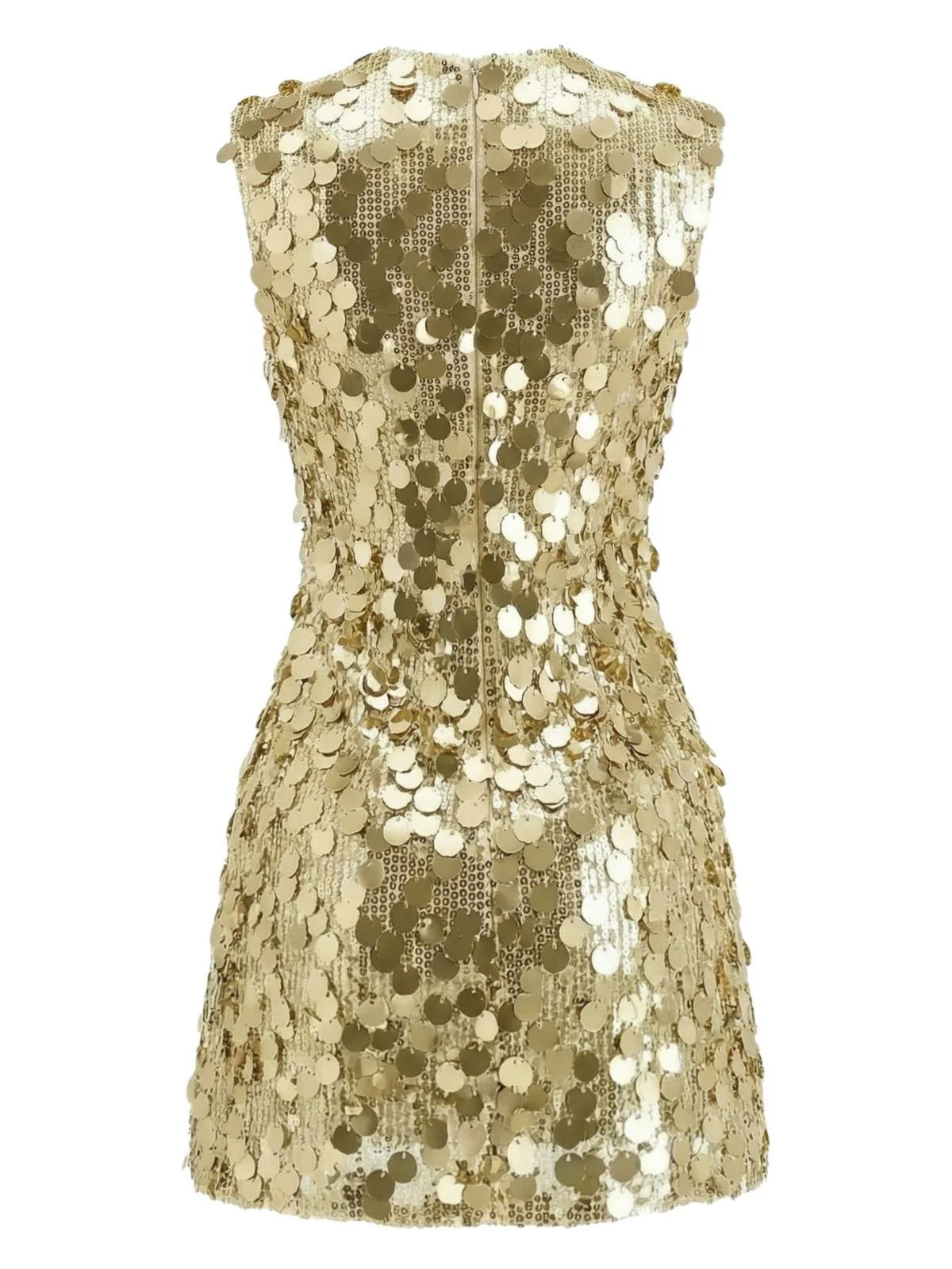 Silber Y2k Pailletten Disco Ärmellos Party Kleid - Image 6