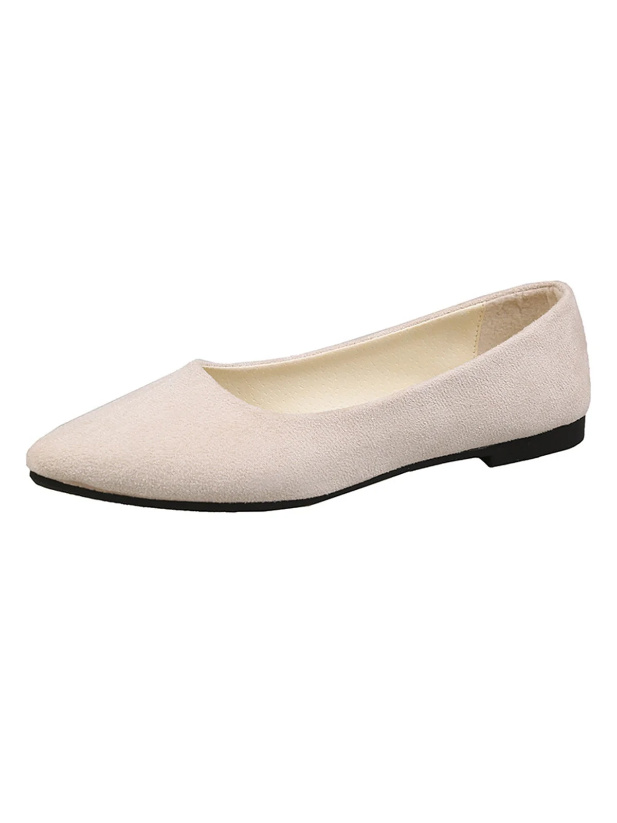 Slip-On Loafers Spitze Zehenpartie Flache Schuhe - Image 2