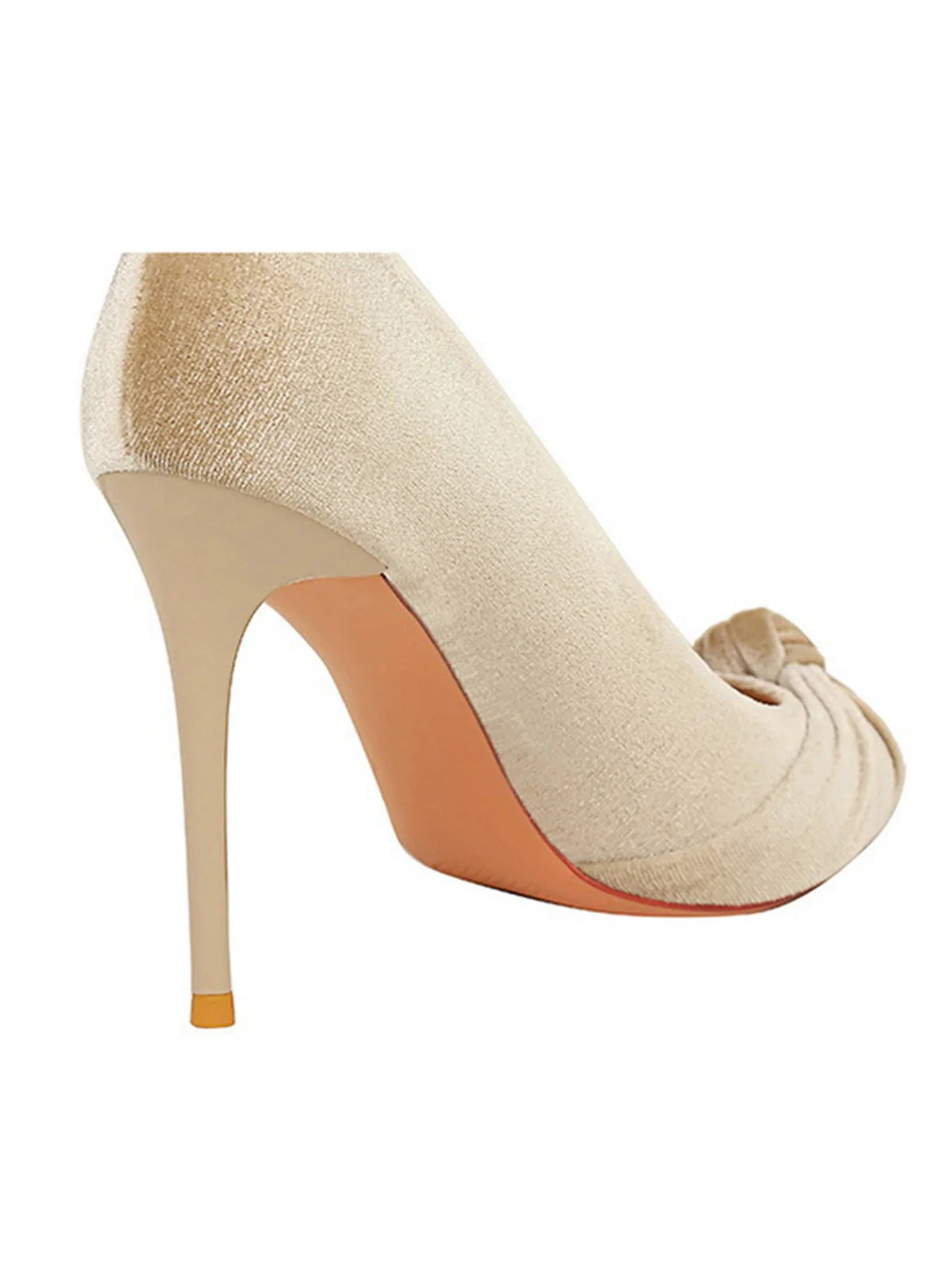 Spitze Samt Stilettos Heels Schuhe - Image 17